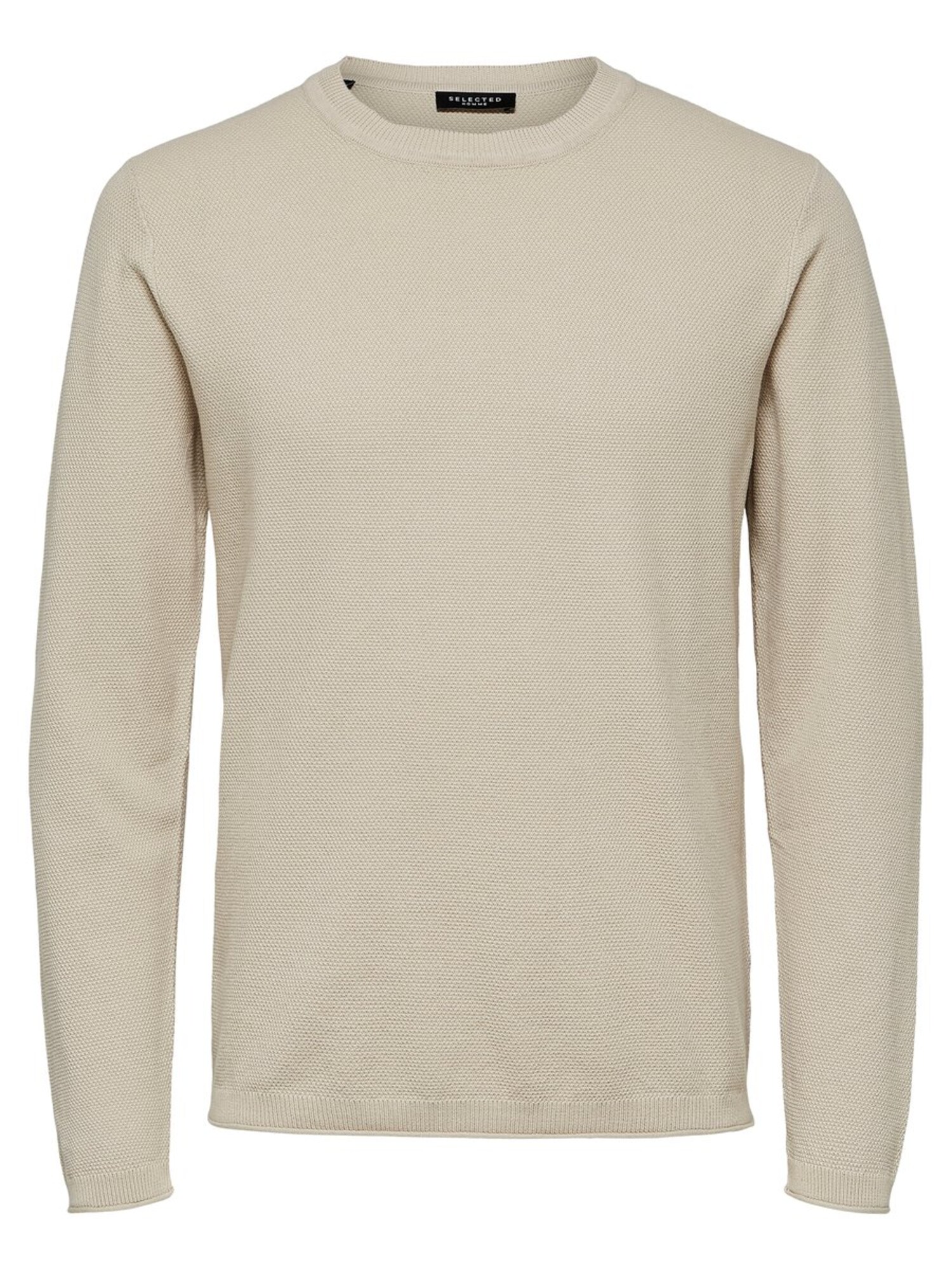 SELECTED HOMME Strickpullover hellbeige