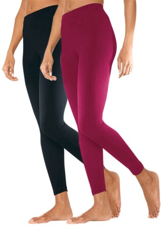 VIVANCE, Leggings, rózsaszín & fekete