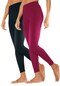 Nincs kiválasztva, VIVANCE, Leggings, rózsaszín & fekete