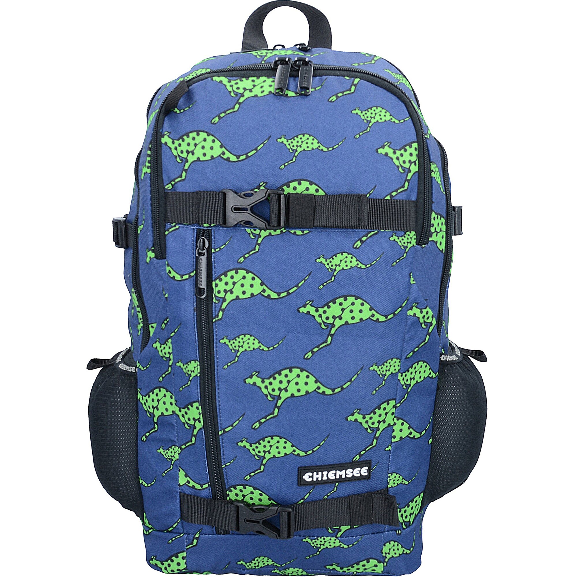 Chiemsee Dames Rugzak Blauw Neongroen chiemsee kopen in de aanbieding