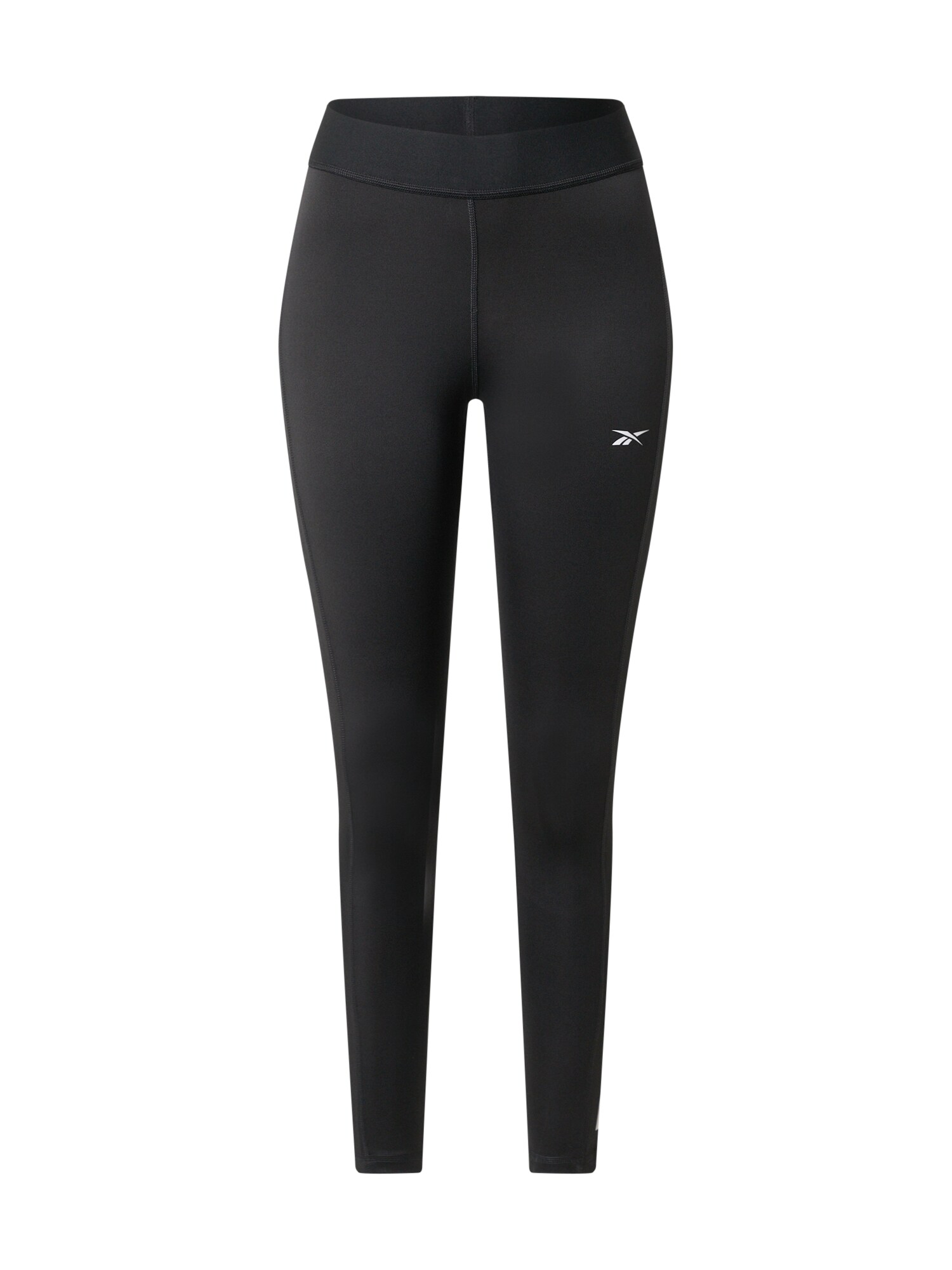 REEBOK Sportinės kelnės 'TE Linear'  juoda / balta