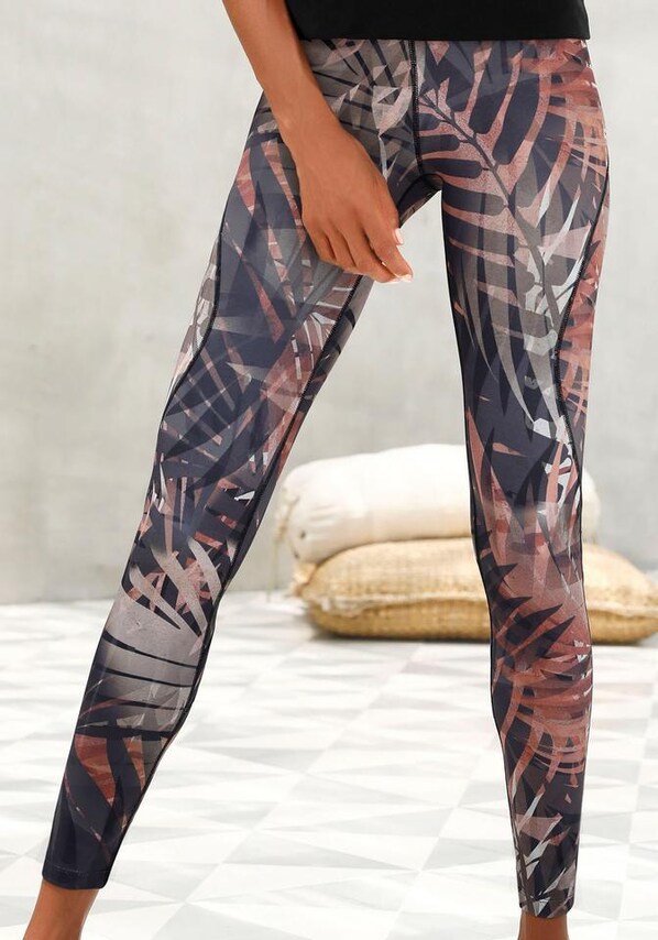 LASCANA, Leggings, barna, 4 kép a 6 közül
