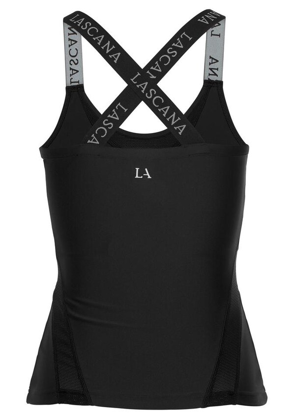 LASCANA ACTIVE, Sportovní top, černá, obrázek 5 z 9