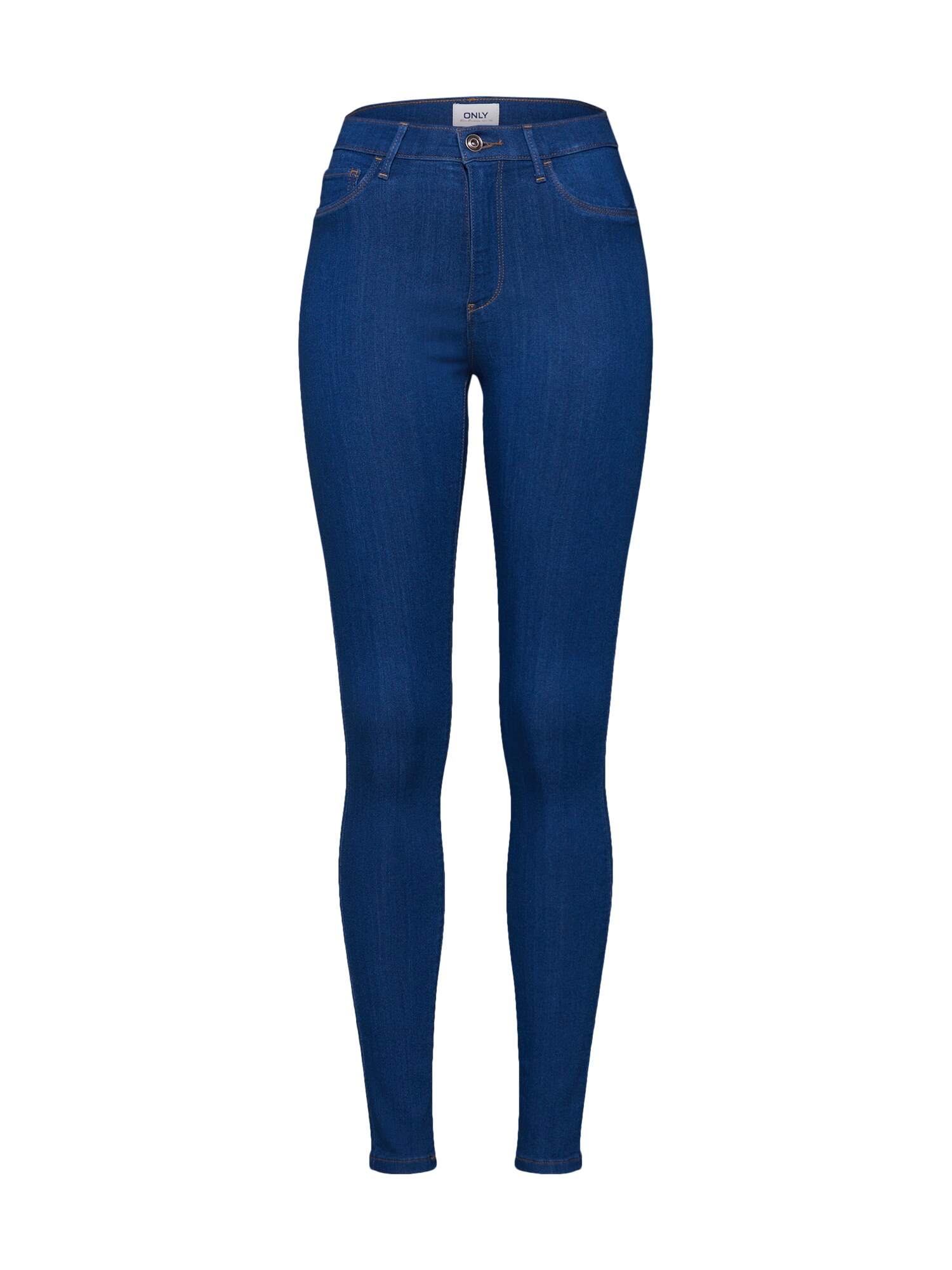 Only Dames Jeans Onlrain Hw Sk Dnm Bb Cry037 Blauw Denim only kopen in de aanbieding