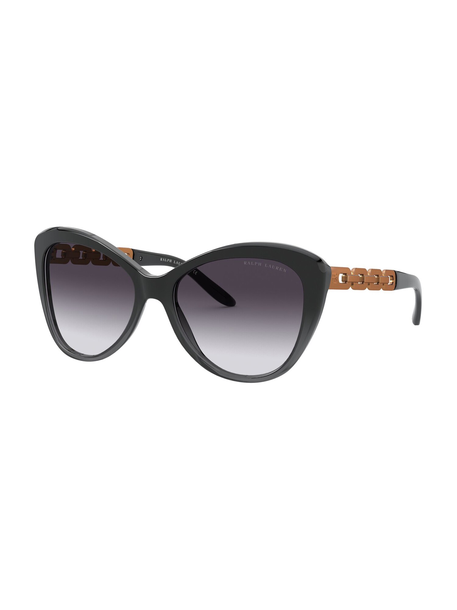 Ralph Lauren Akiniai nuo saulės 'RL8184 58358G' pilka / juoda