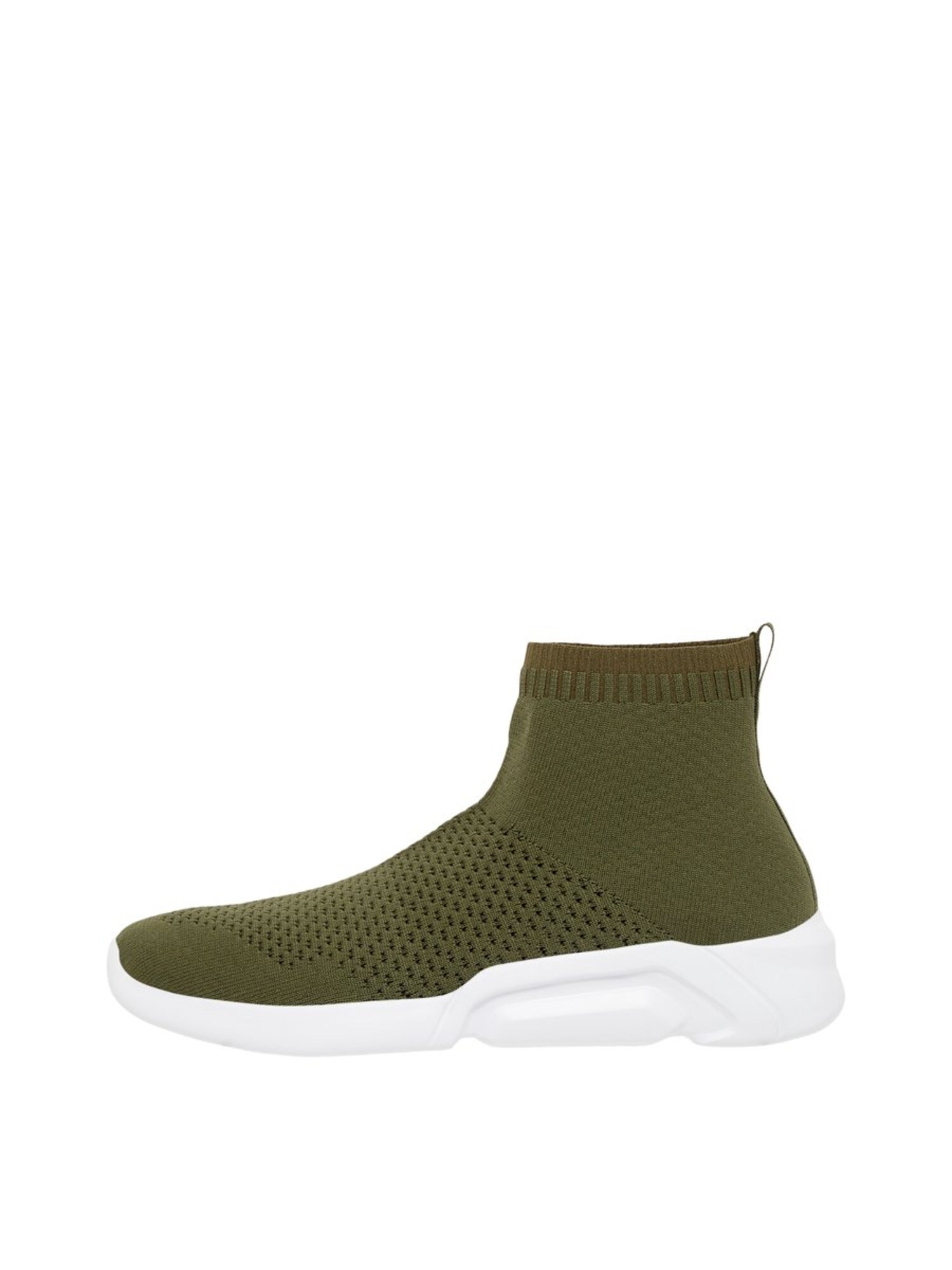 Bianco Heren Sneakers Hoog Banner Olijfgroen Wit bianco kopen in de aanbieding