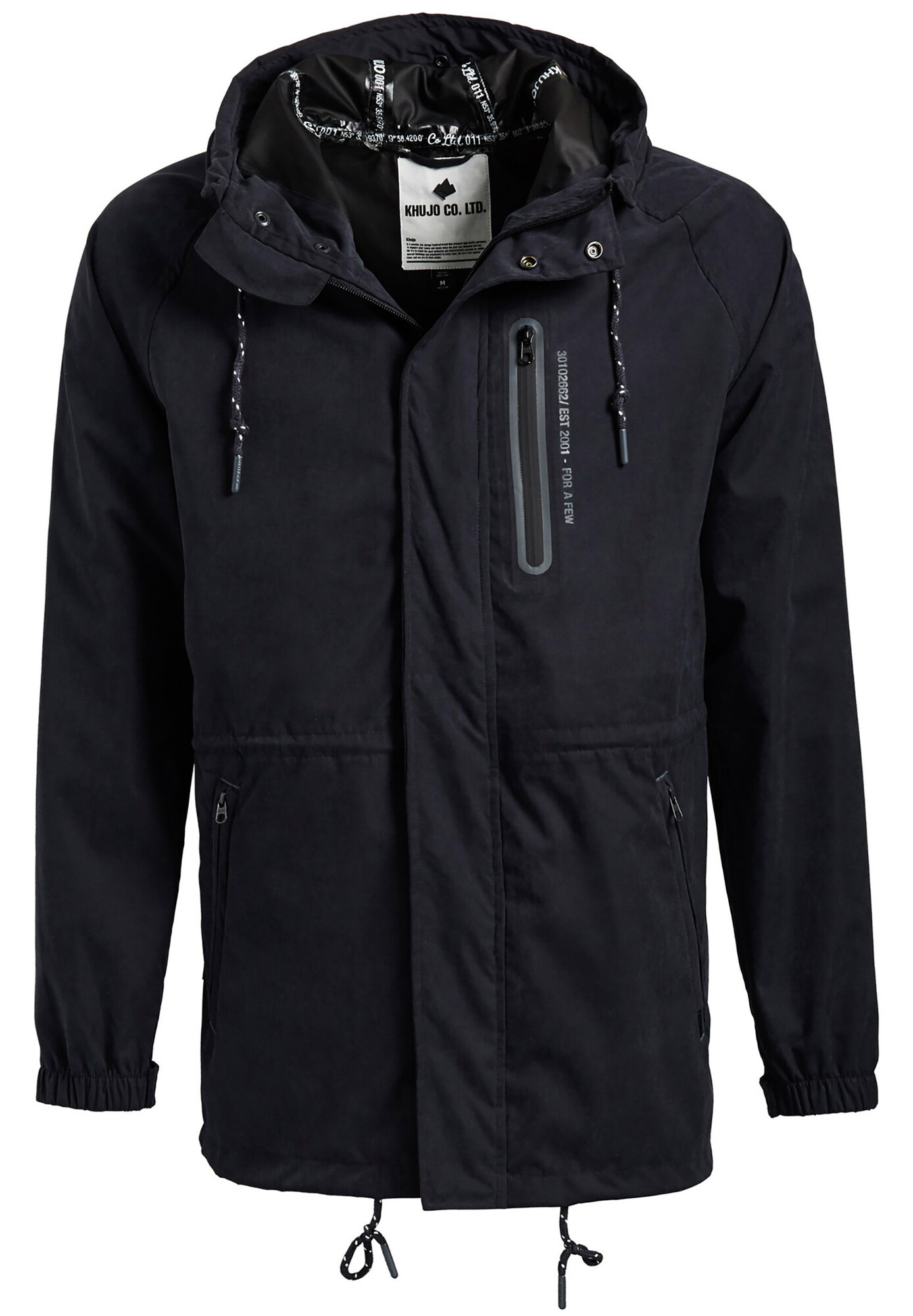 Khujo Heren Tussenjas Antheas Zwart khujo kopen in de aanbieding