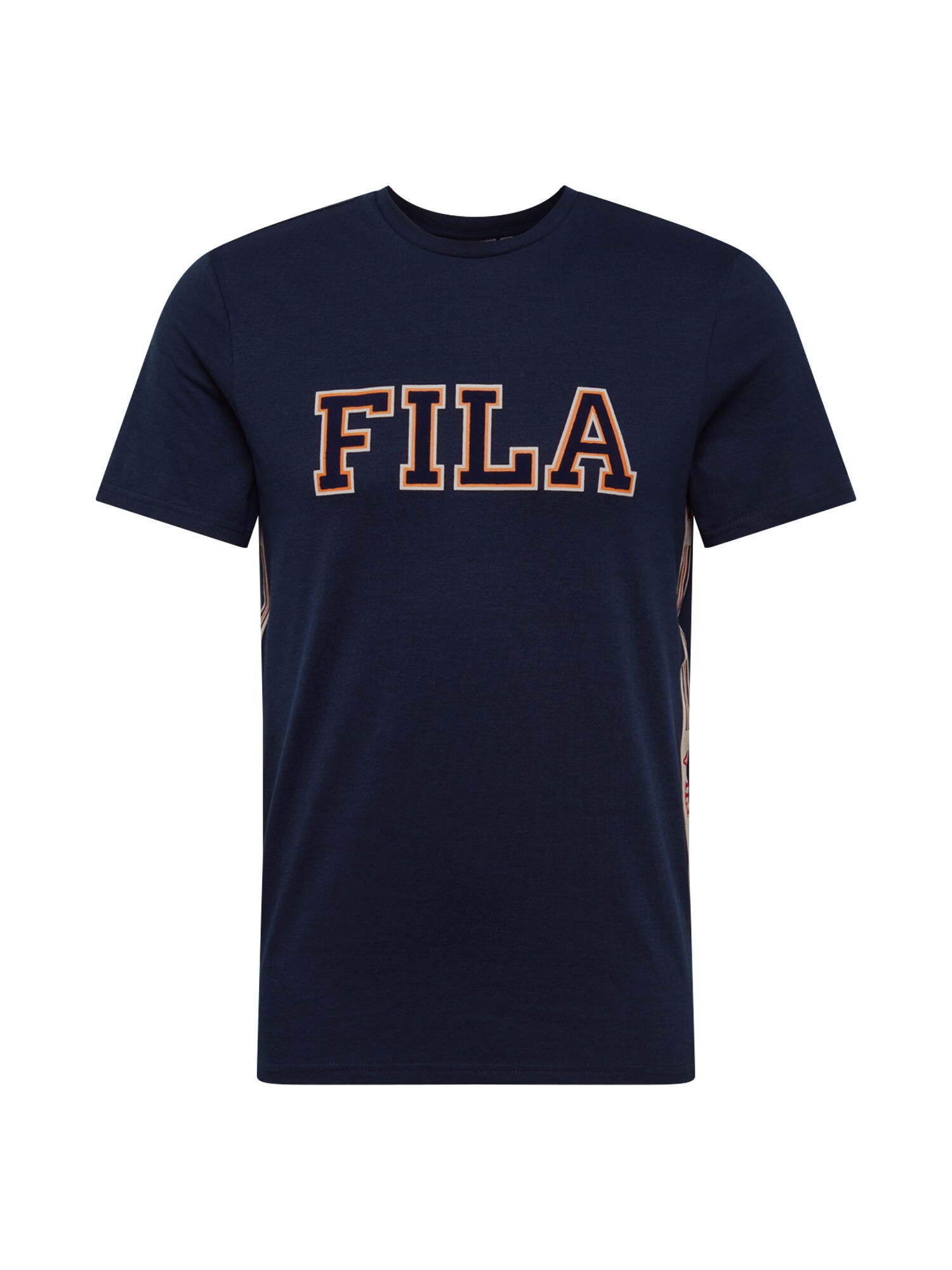 Fila Heren Shirt Hank Donkerblauw Rood fila kopen in de aanbieding