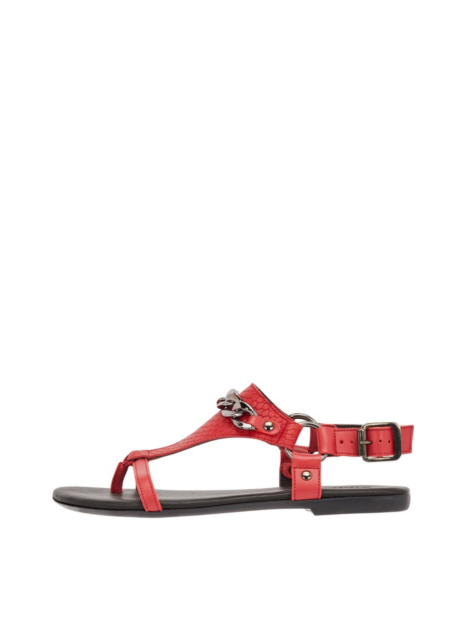 Bianco Dames Sandalen Met Riem Becca Lichtrood bianco kopen in de aanbieding