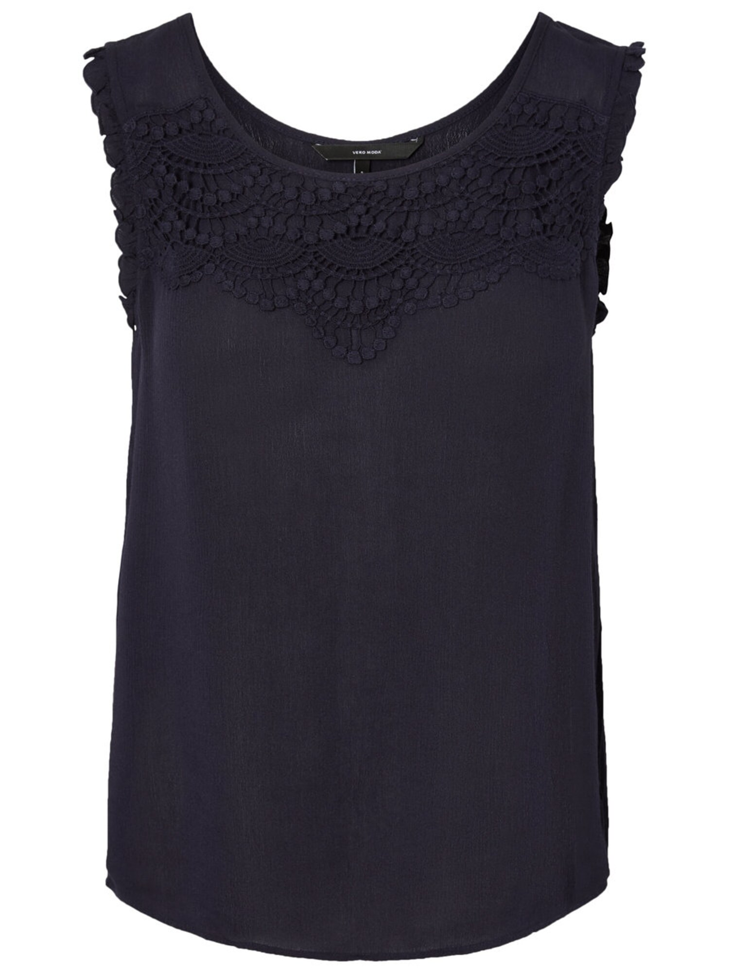 Vero Moda Dames Top Nachtblauw vero moda kopen in de aanbieding