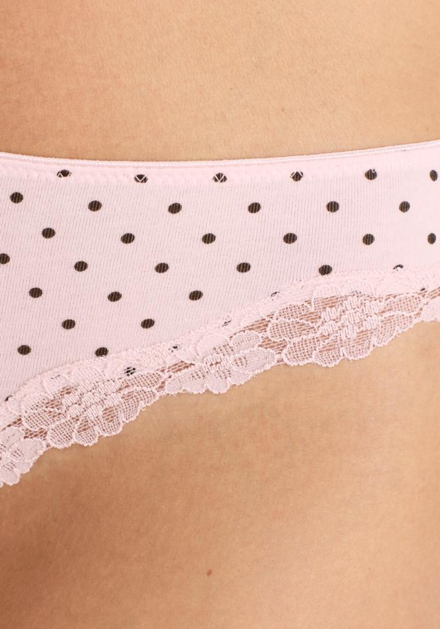 LASCANA Slip  sötétszürke / rózsaszín termék 2. képe