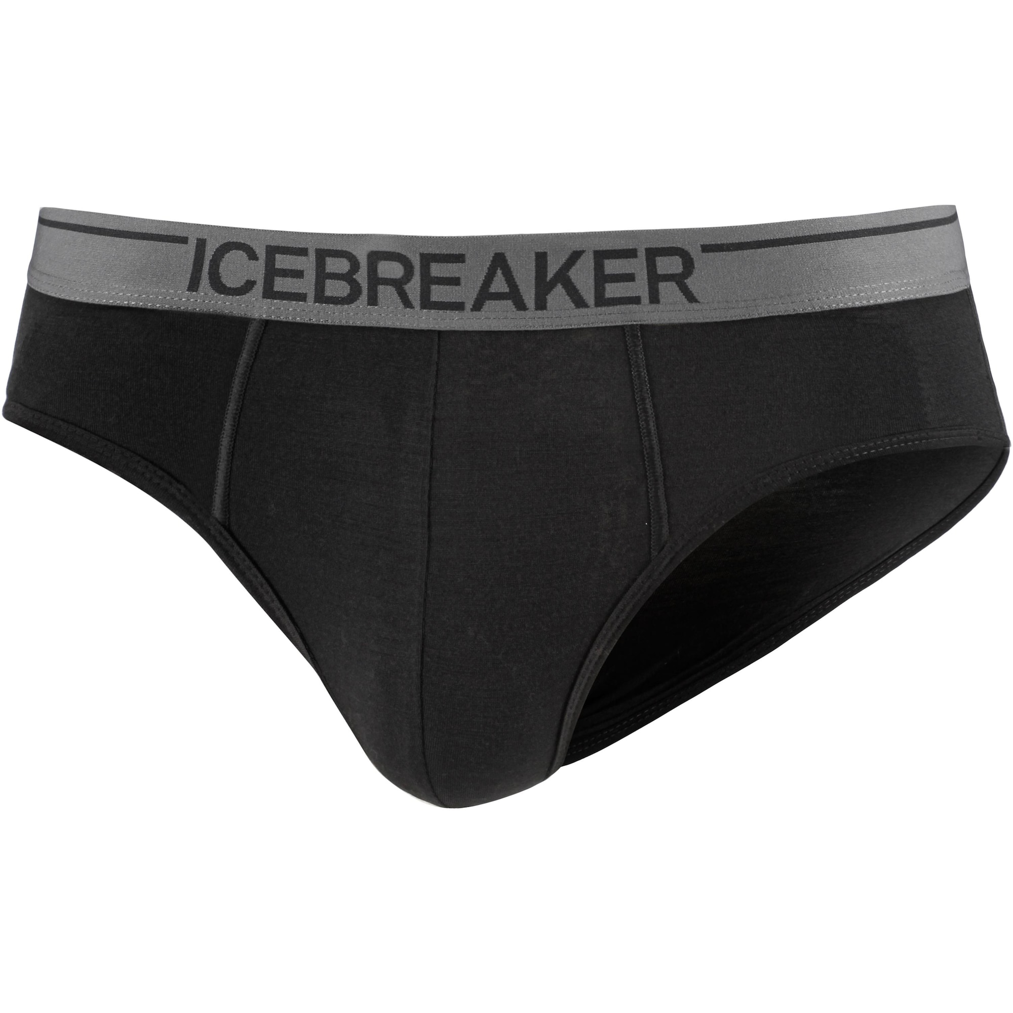 ICEBREAKER Sporta apakšbikses bazaltpelēks / melns