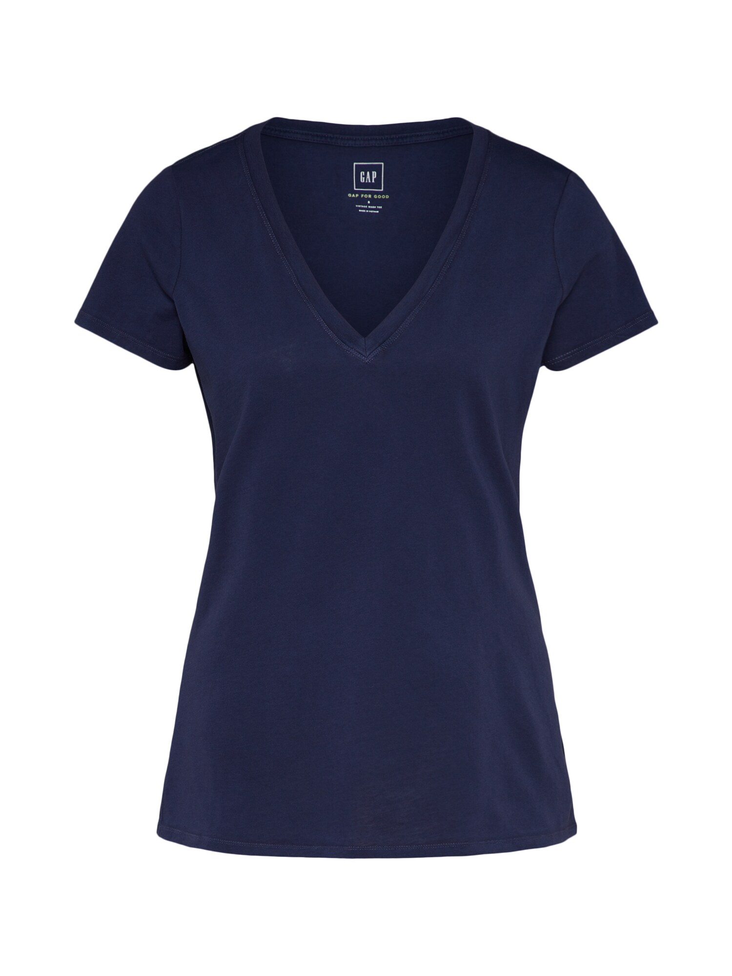 Gap Dames Shirt Vint Rib Navy gap kopen in de aanbieding