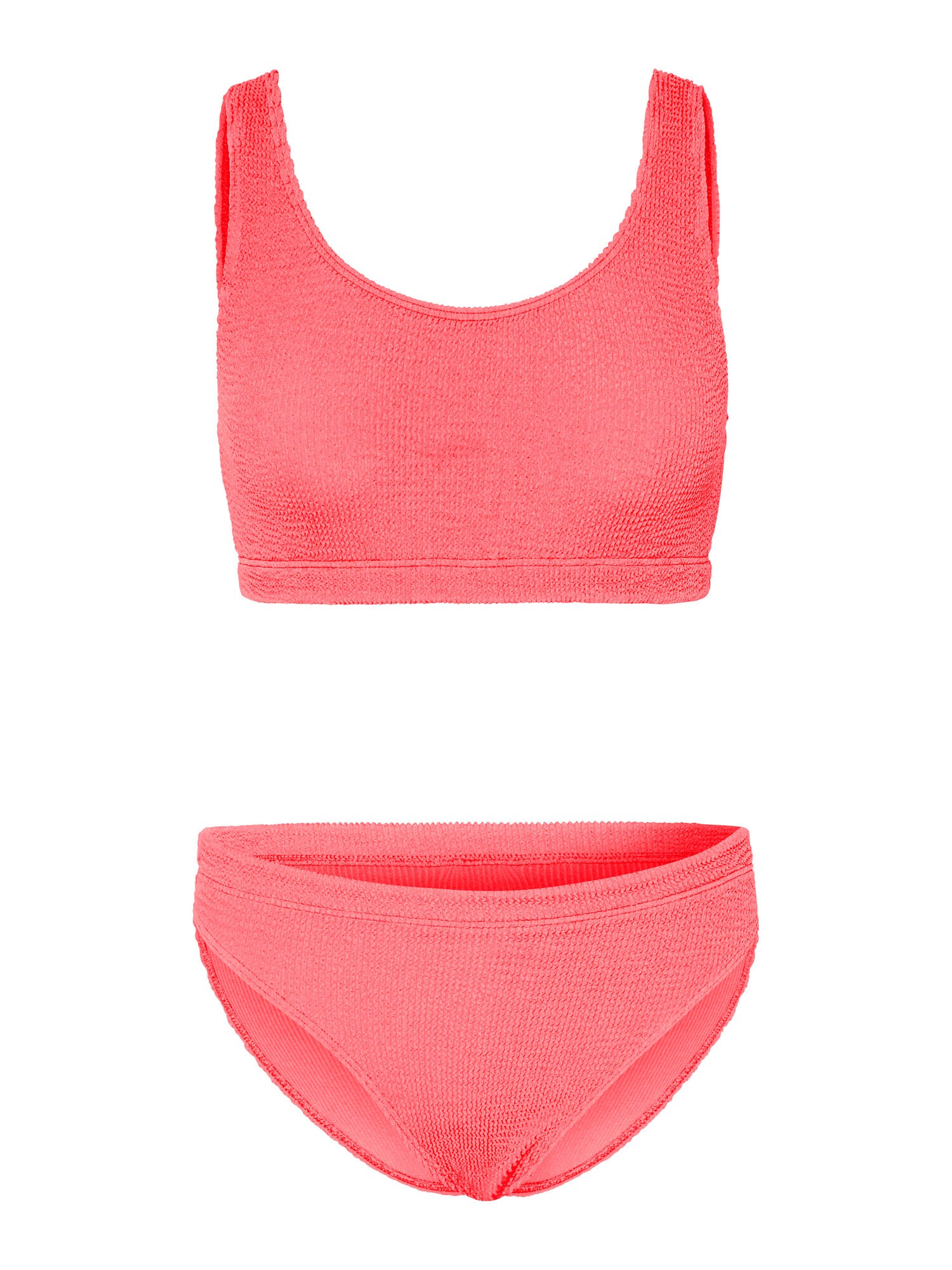 CHIEMSEE Sportinis bikinis  neoninė rožinė