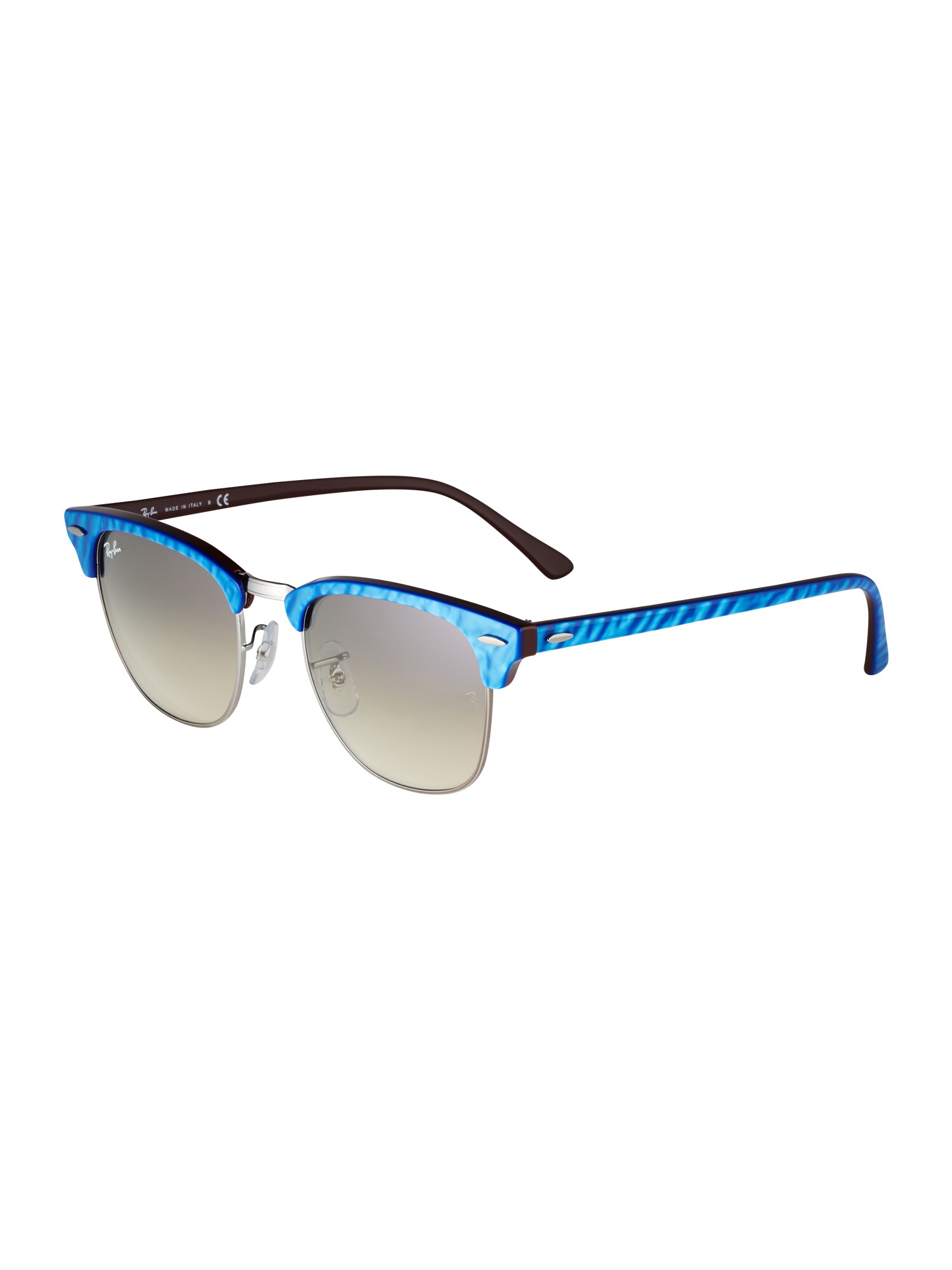 Ray-Ban Akiniai nuo saulės 'Clubmaster'  dangaus žydra / tamsiai žalia