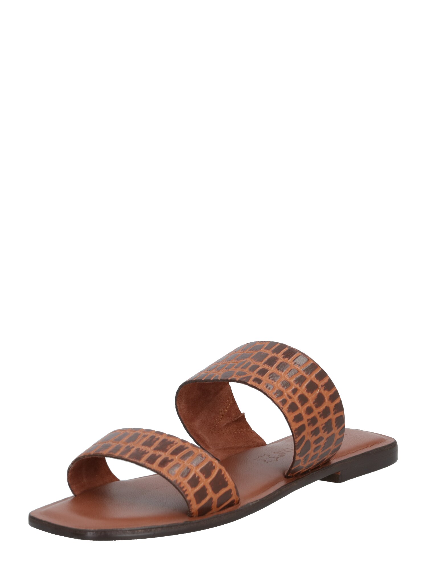 VERO MODA Šlepetės  ruda