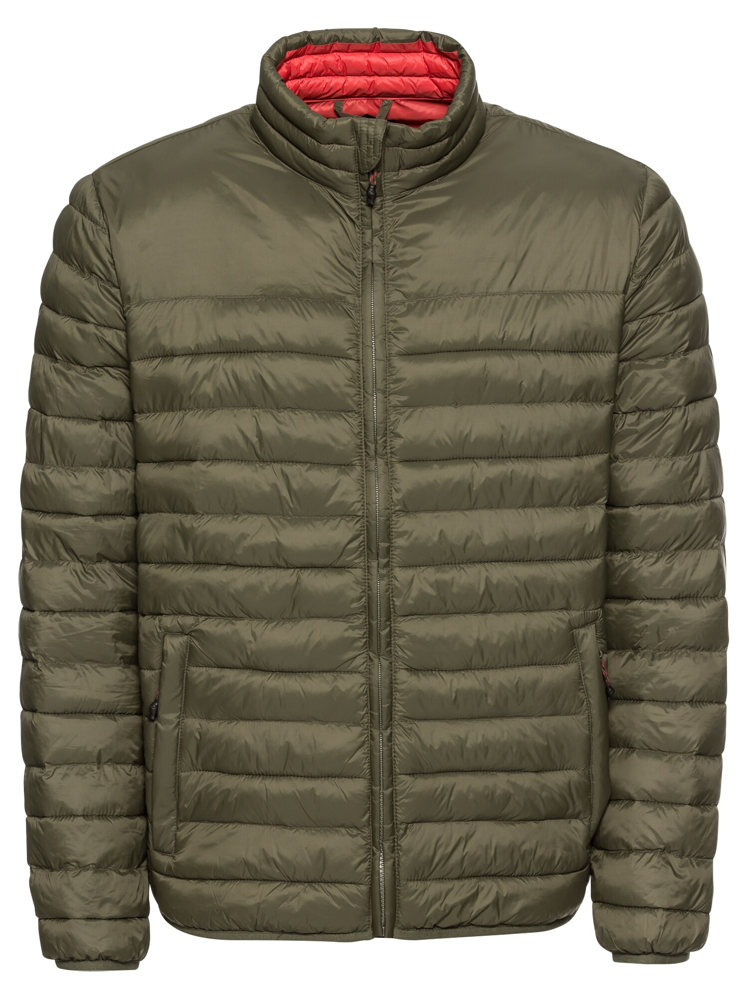 Gap Heren Tussenjas Ltwt Puffer Jacket Kaki gap kopen in de aanbieding