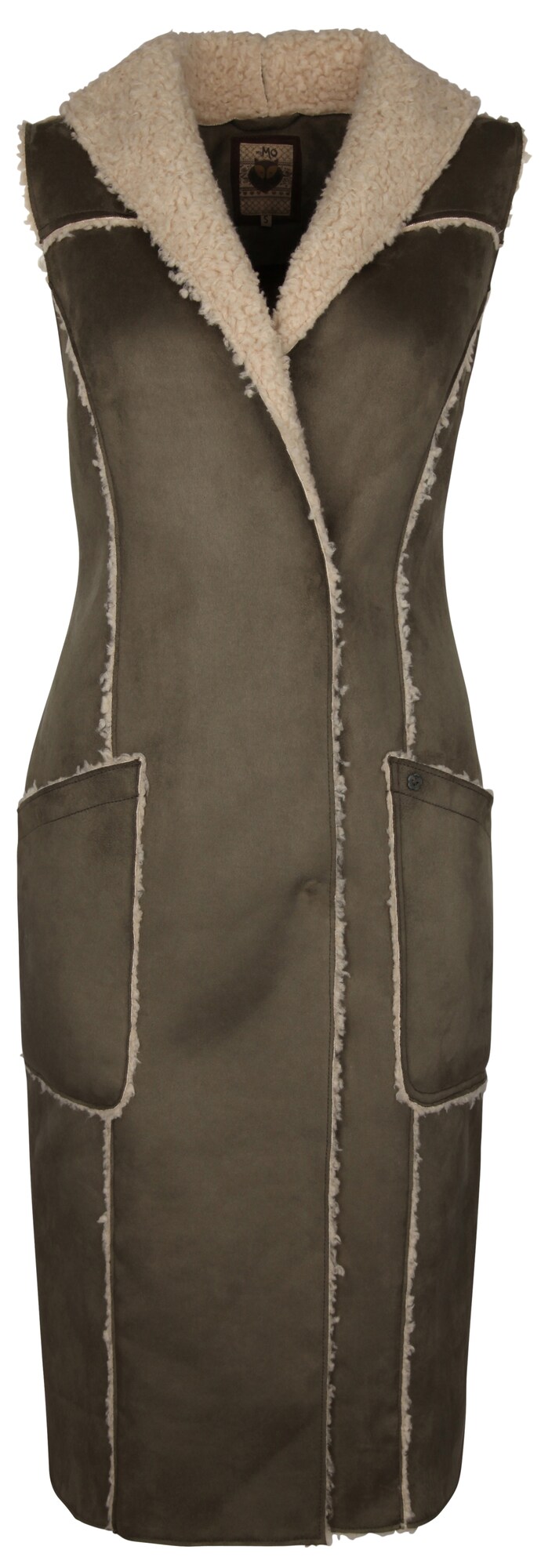 Mymo Dames Bodywarmer Olijfgroen mymo kopen in de aanbieding