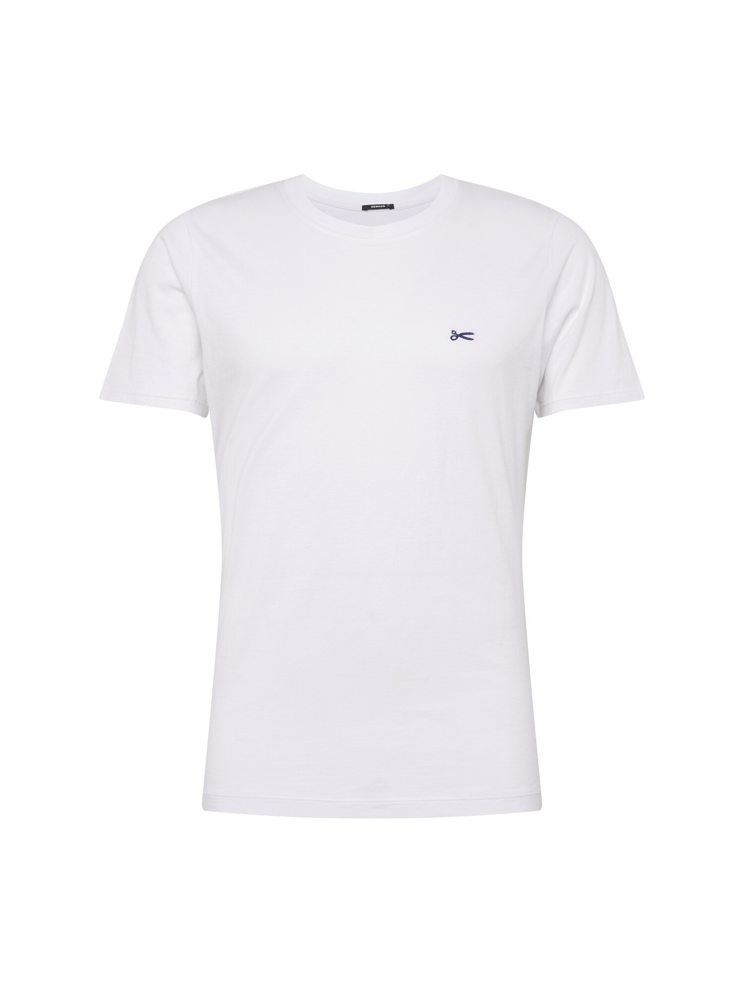 Denham Heren Shirt Crew Tee Moj Wit denham kopen in de aanbieding