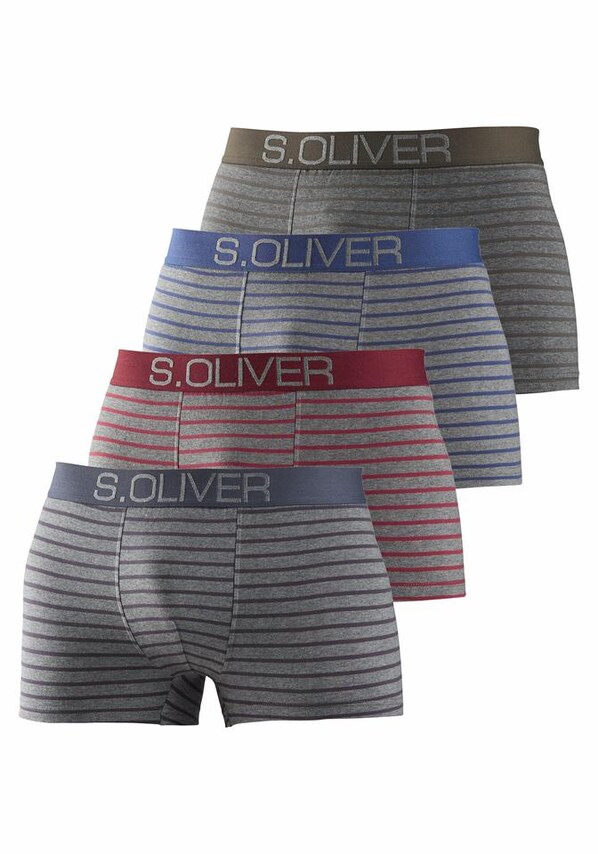 s.Oliver, Boxeralsók, szürke, 6 kép a 6 közül