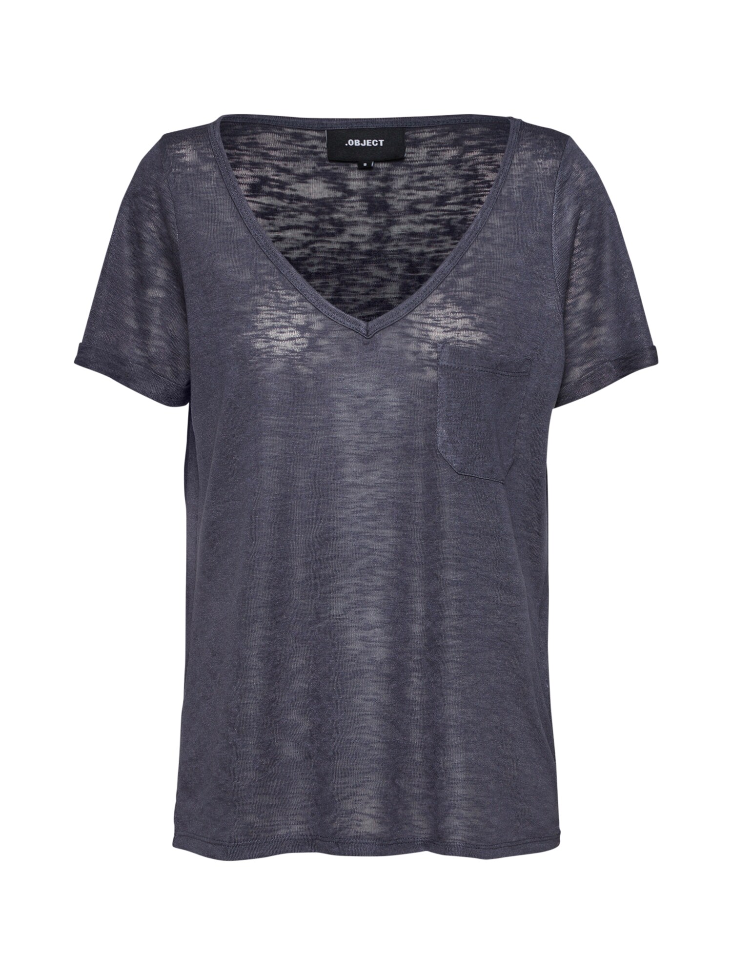 Object Dames Shirt Objtessi Blauw object kopen in de aanbieding