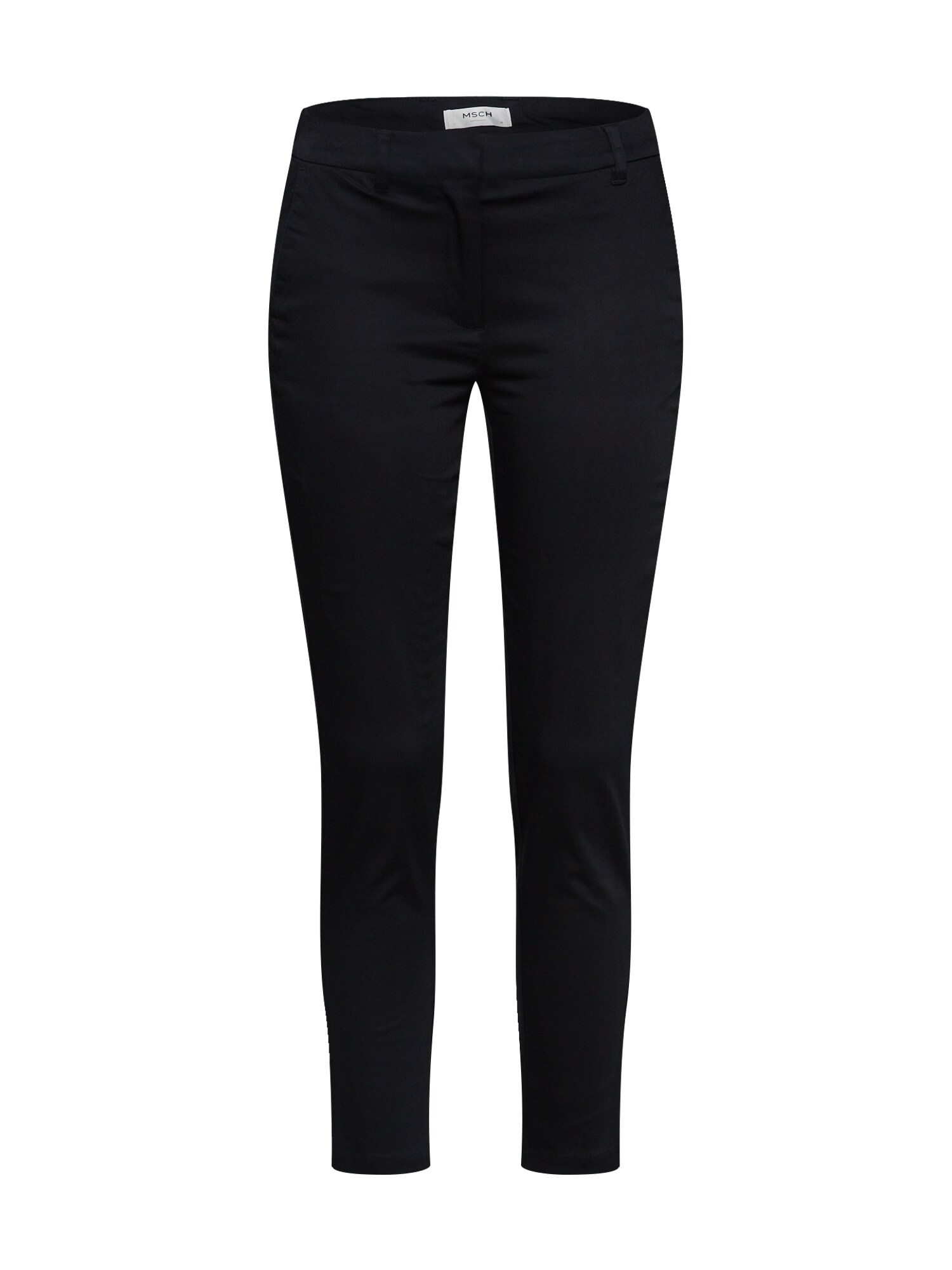 MOSS COPENHAGEN Chino stiliaus kelnės 'FINJA'  juoda