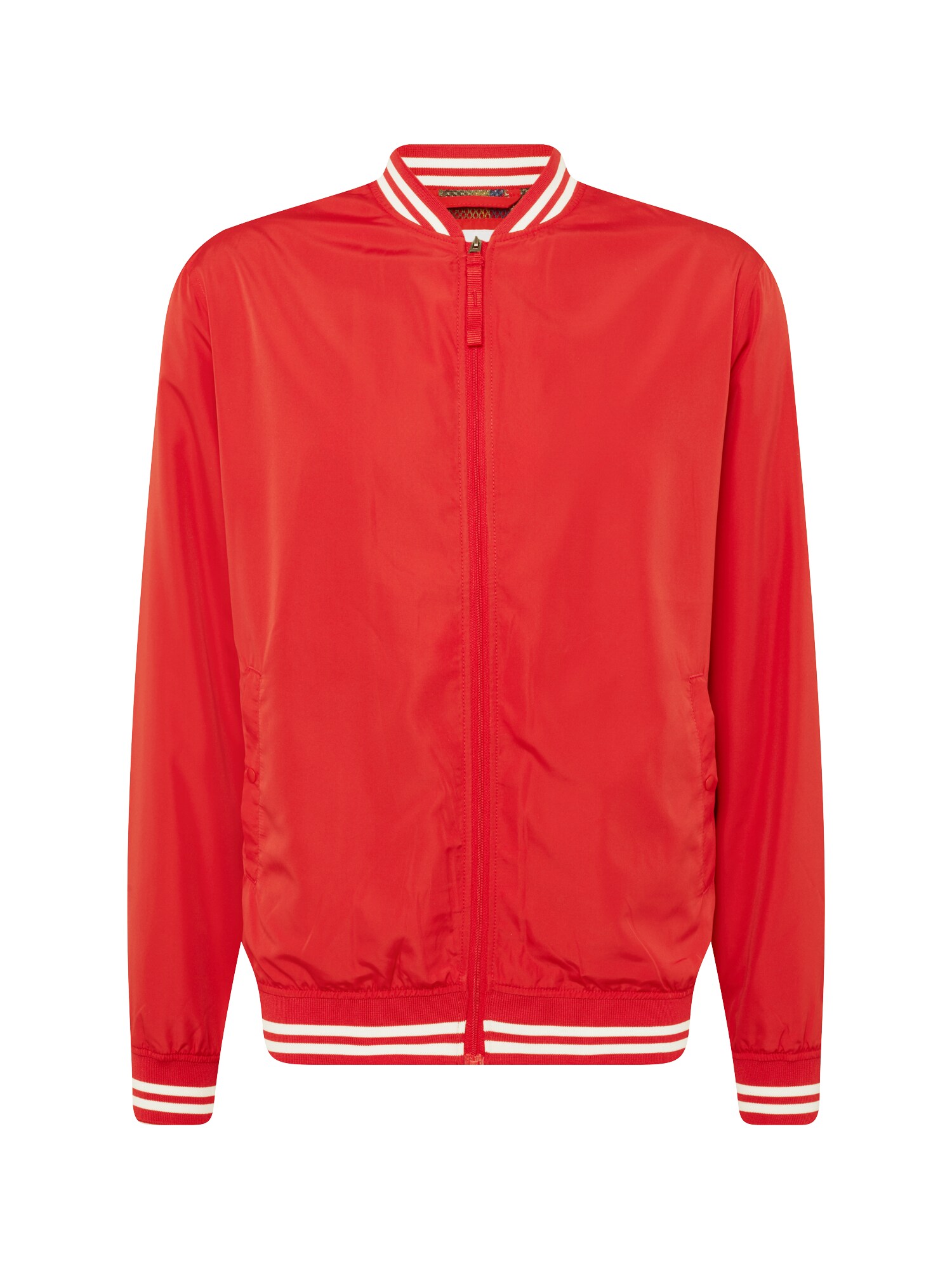Jack And Jones Heren Tussenjas Jorbahamas Bomber Rood Wit jack and jones kopen in de aanbieding