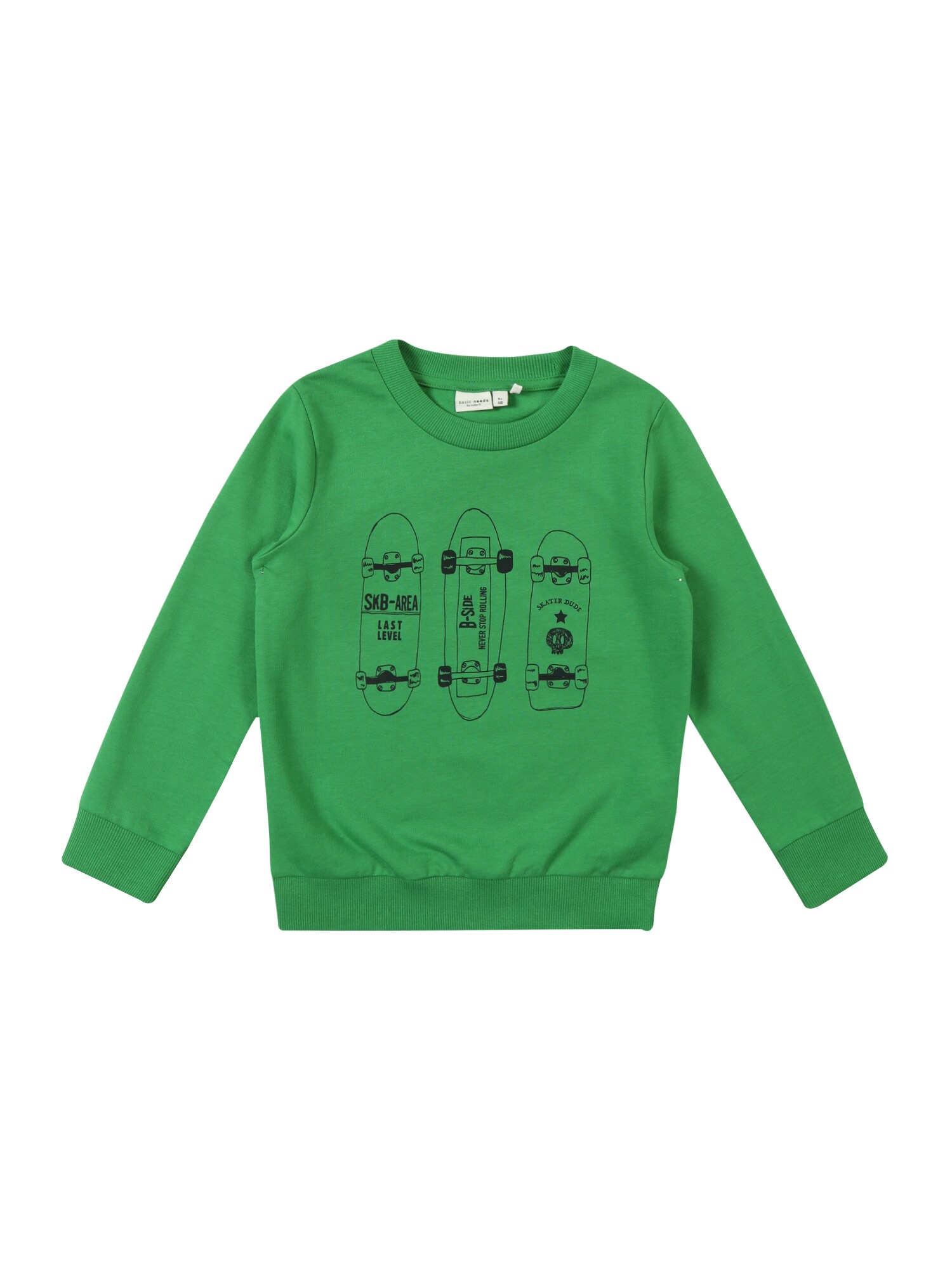 Name It Jongens Sweatshirt Nmmvildar Groen name it kopen in de aanbieding