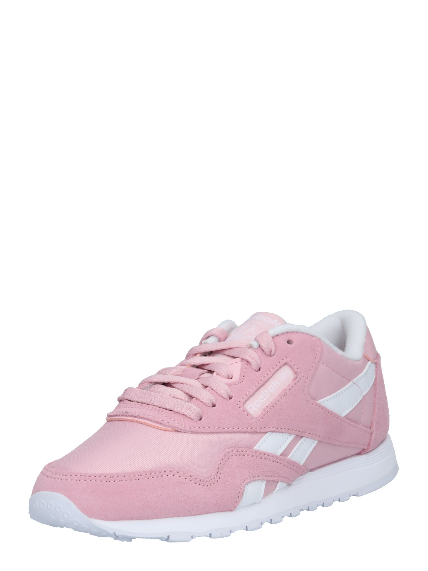Reebok Classic Sportbačiai be auliuko  balta / ryškiai rožinė spalva