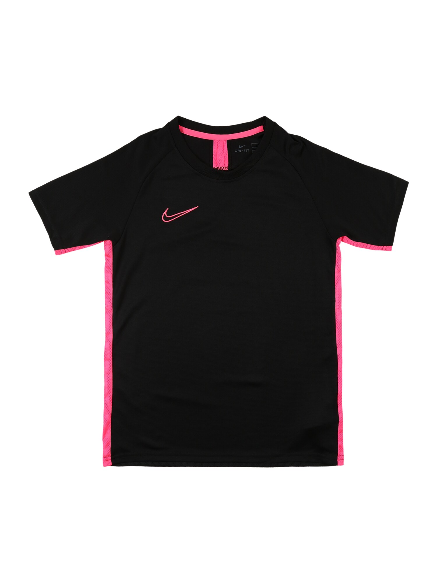 NIKE Sportiniai marškinėliai 'Academy'  rožinė / juoda