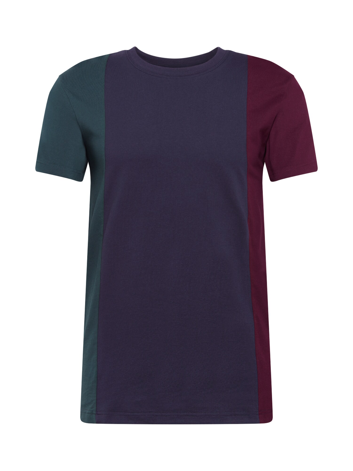 Urban Classics Marškinėliai 'Tripple Tee'  tamsiai mėlyna / įdegio spalva / mišrios spalvos