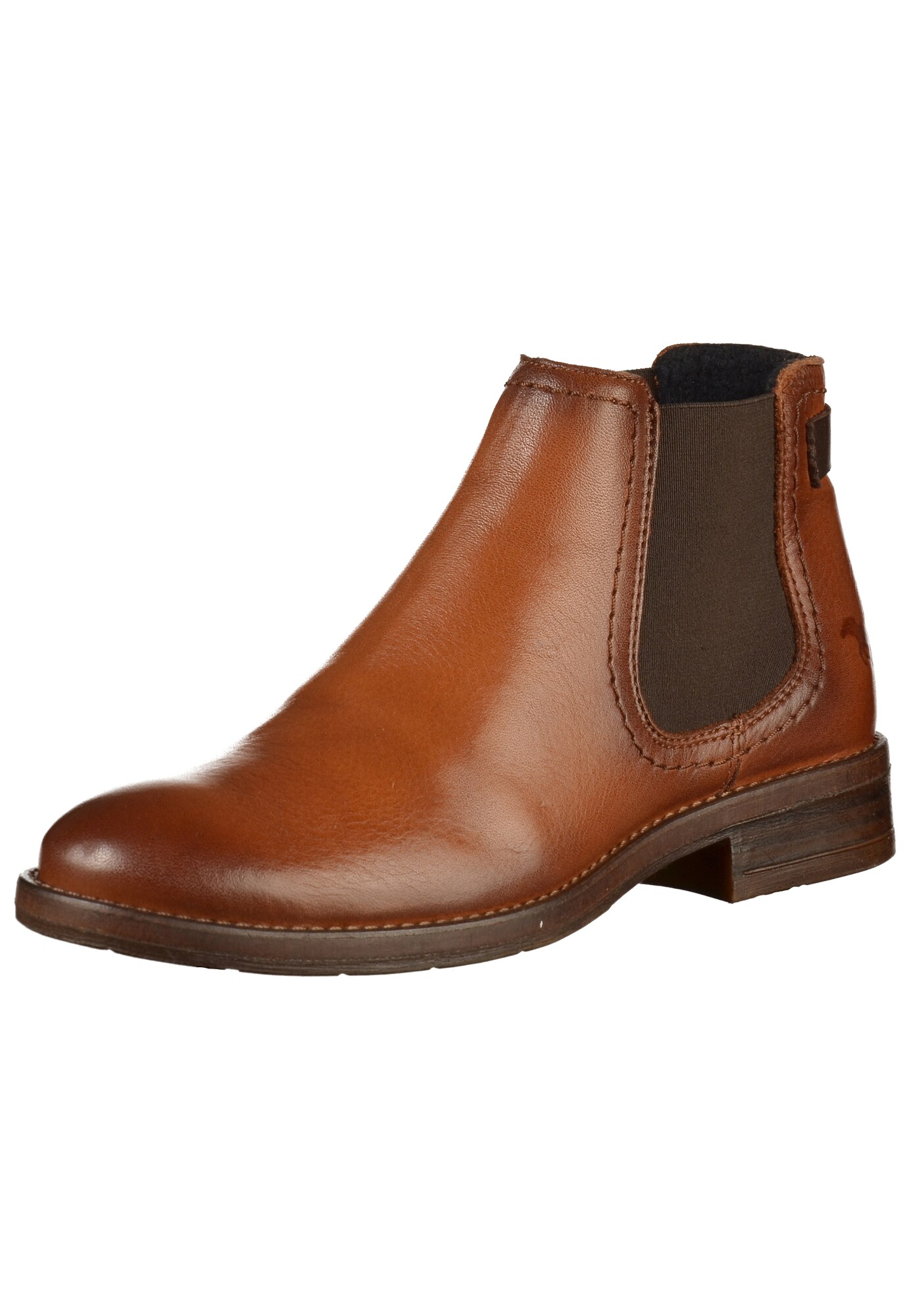 Mustang Dames Chelsea Boots Cognac mustang kopen in de aanbieding