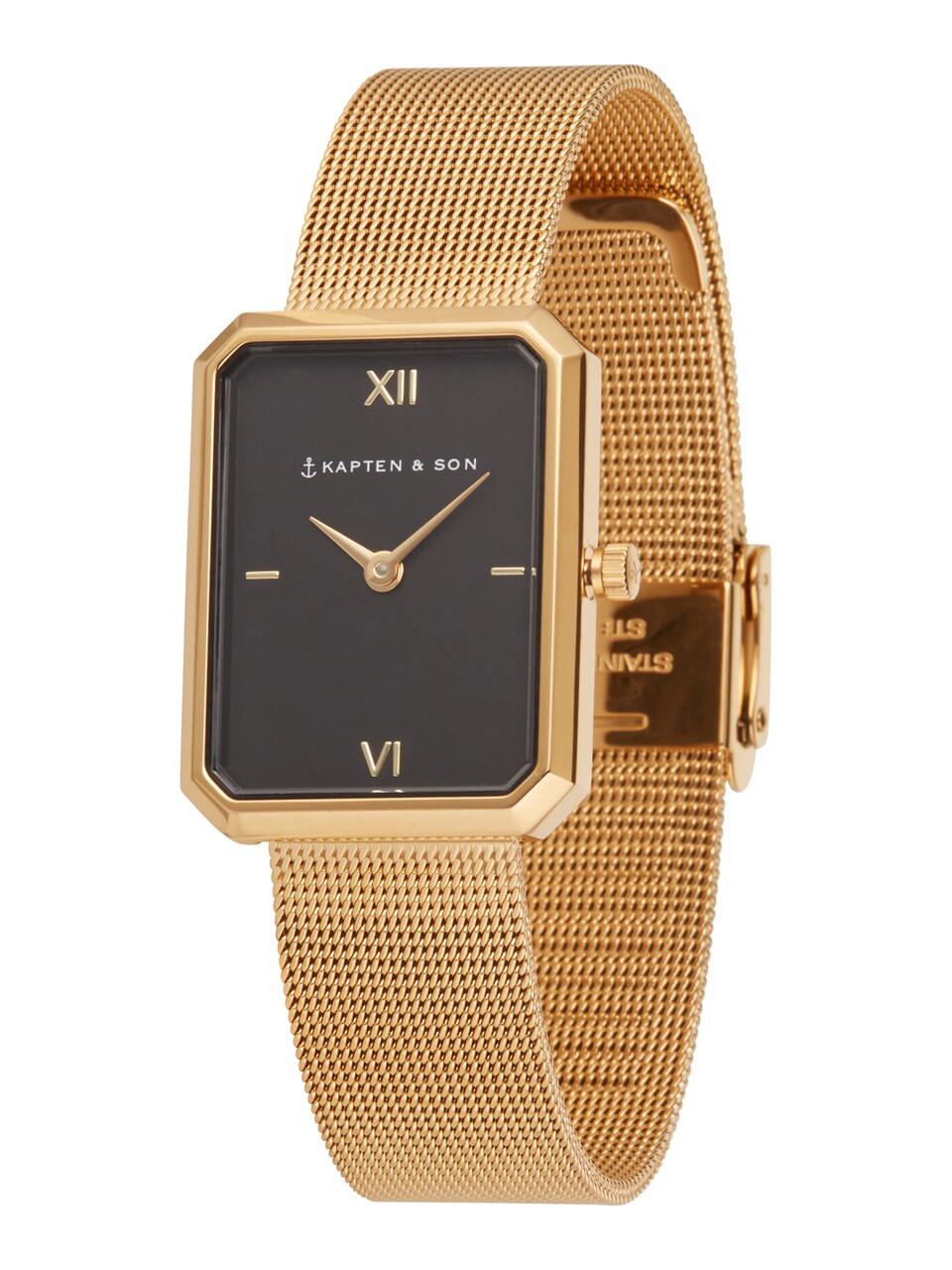 Analog klocka 'Grace Gold Mesh'