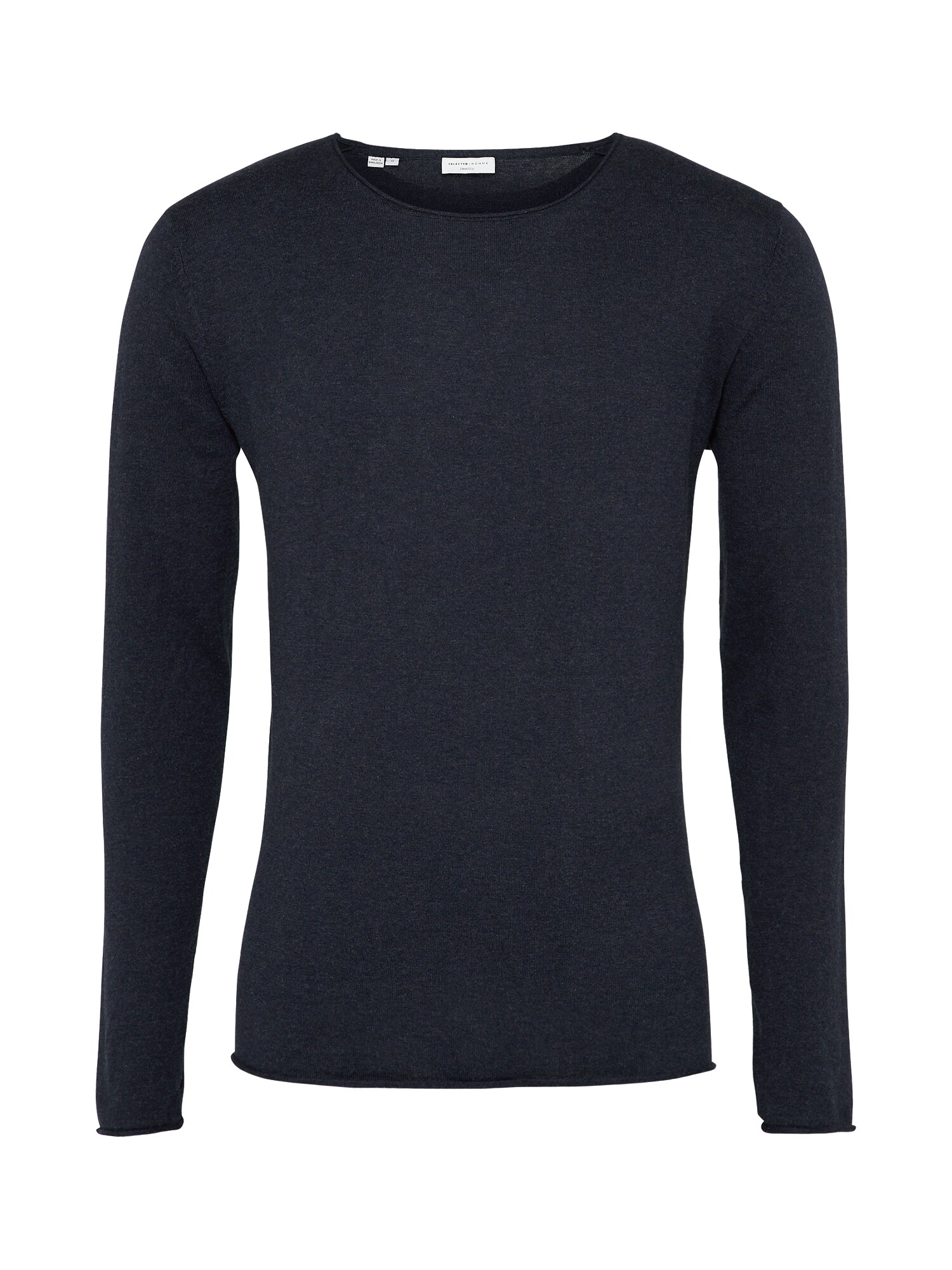 SELECTED HOMME Megztinis 'SHDDOME CREW NECK NOOS'  tamsiai mėlyna