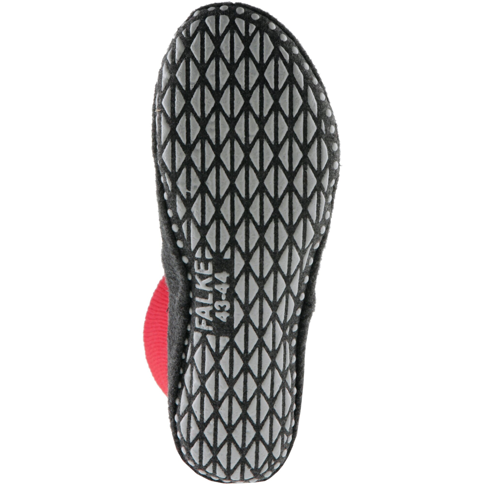 FALKE Zapatillas de casa  gris oscuro / rojo – imagen 3