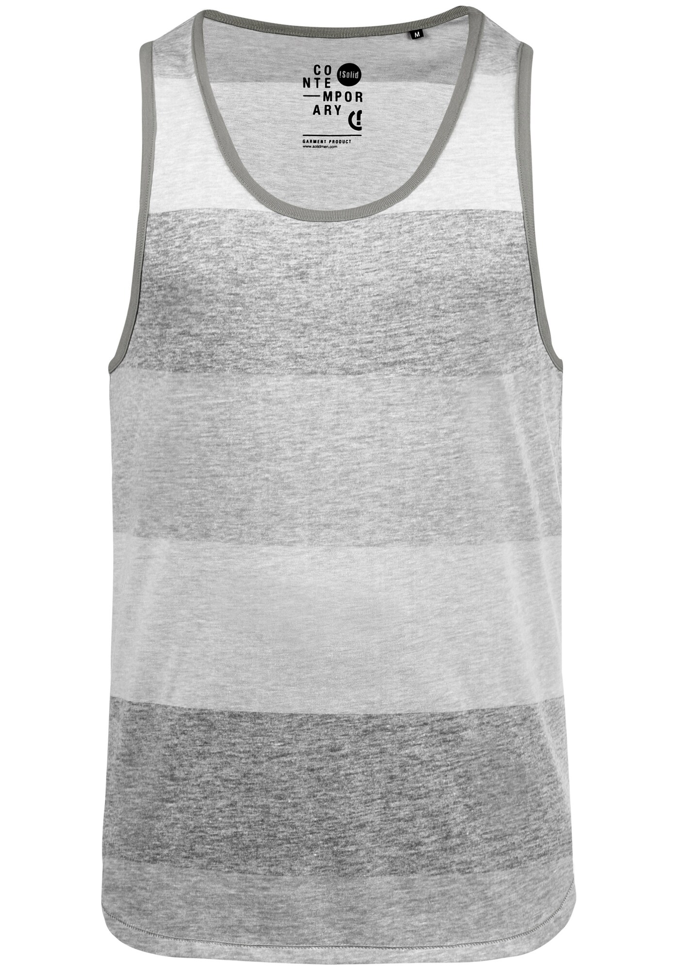 Solid Camiseta 'Charan' gris