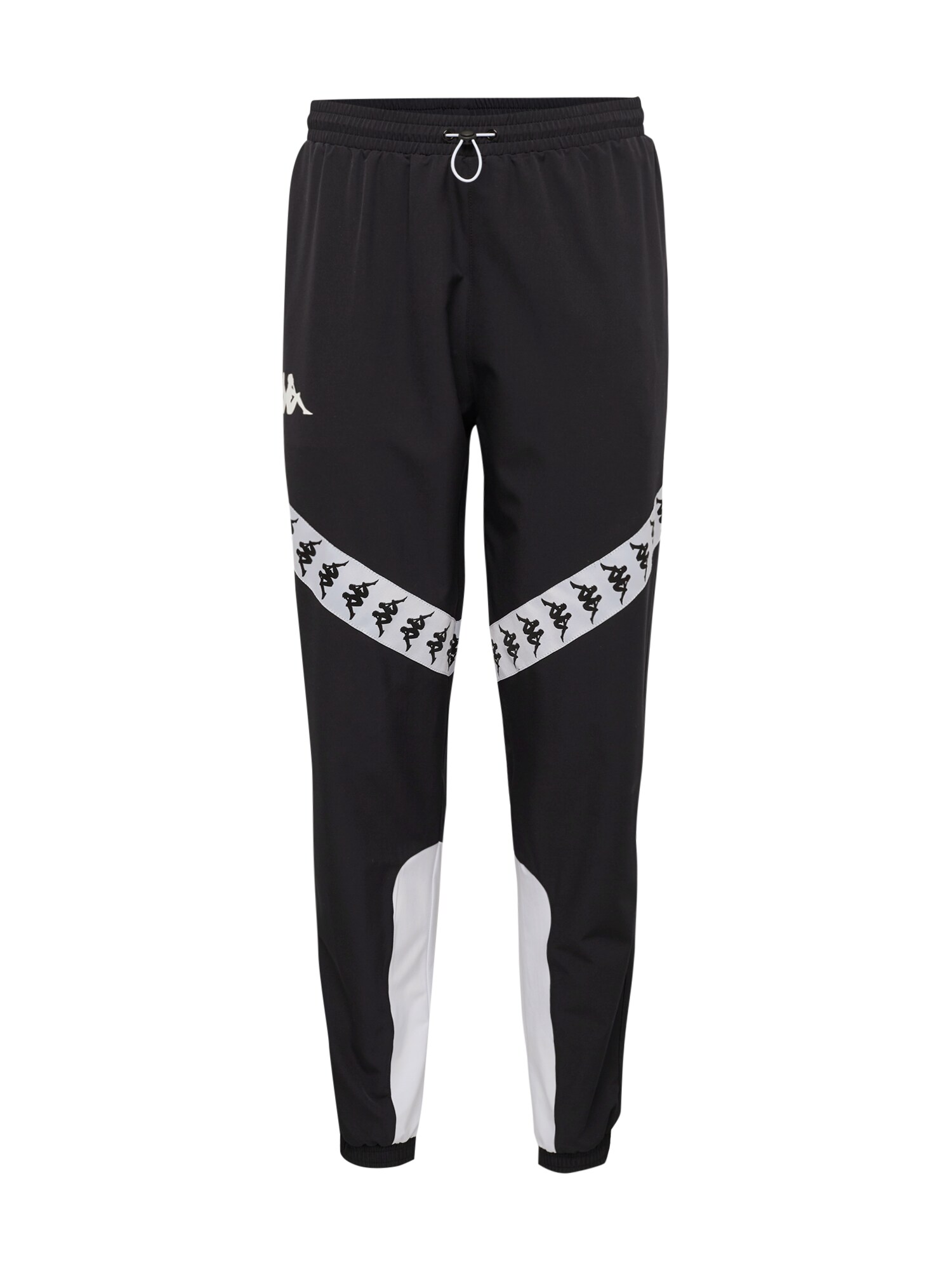 Kappa Heren Broek 222 Banda Balmar Zwart Wit kappa kopen in de aanbieding