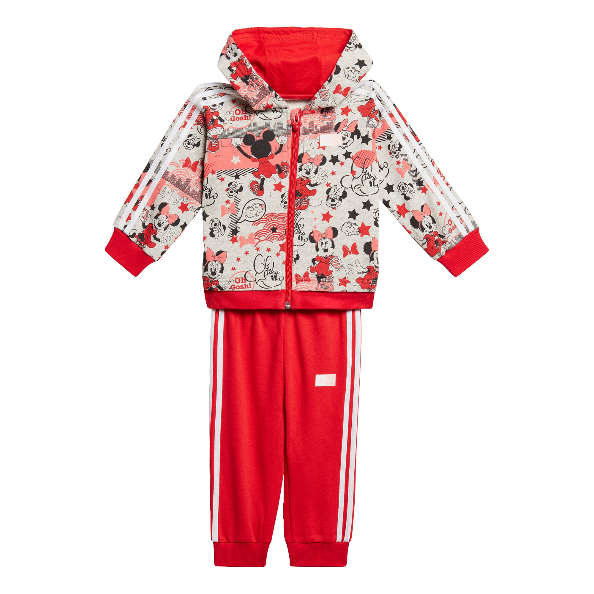 ADIDAS PERFORMANCE Treniruočių kostiumas  raudona / mišrios spalvos