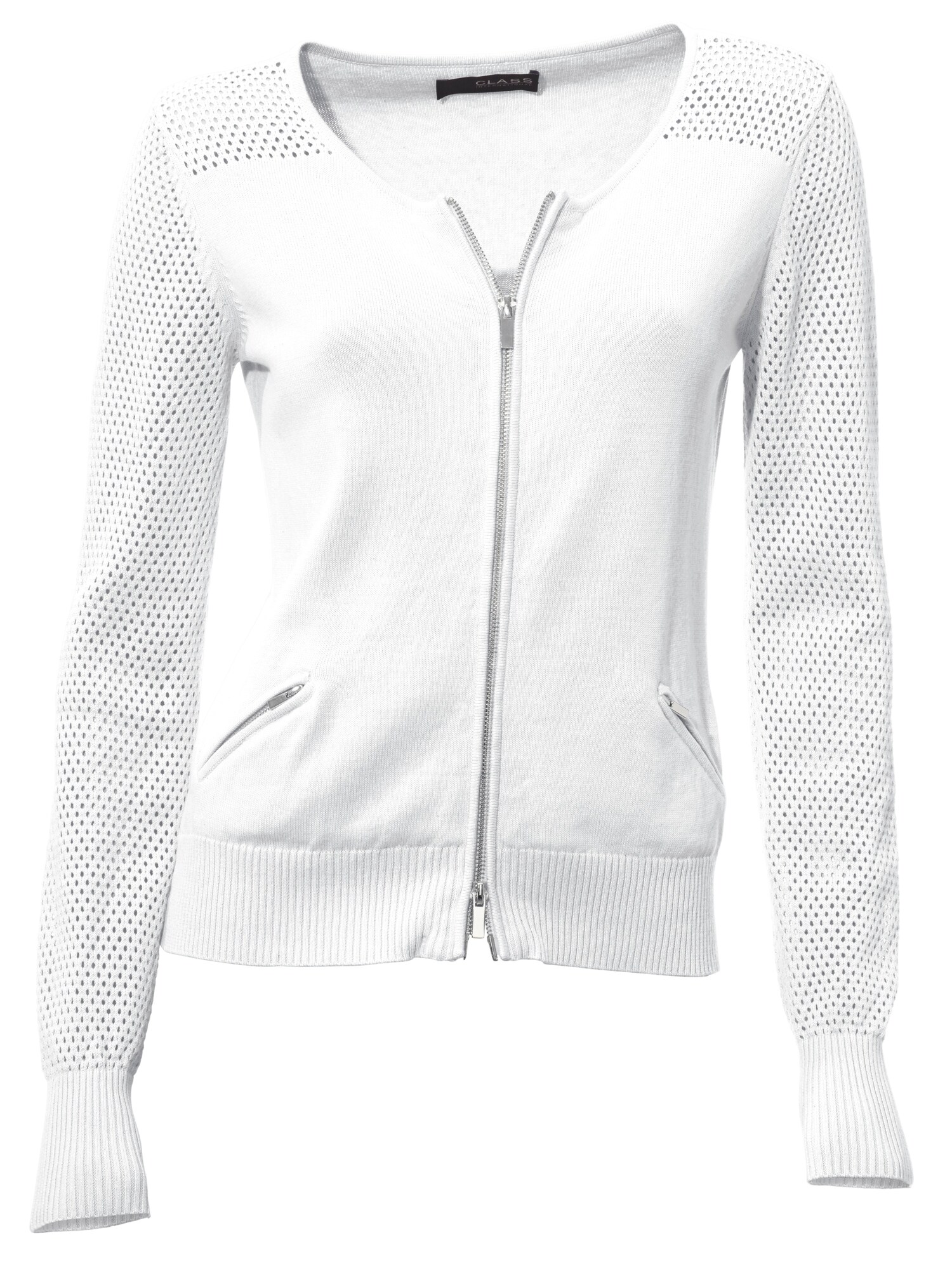 Heine Dames Gebreid Vest Wit heine kopen in de aanbieding