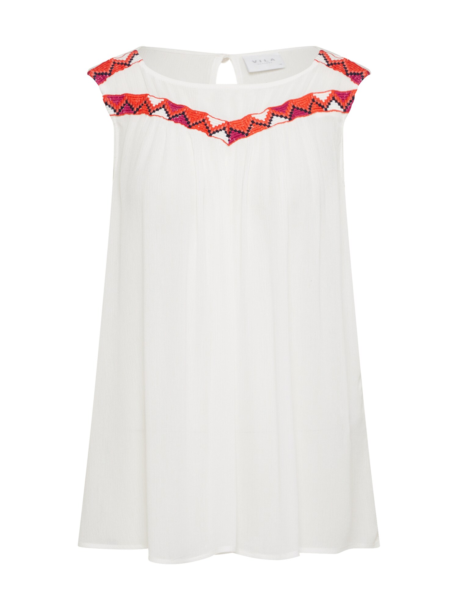 Vila Dames Top Viadisa Sl Wit vila kopen in de aanbieding