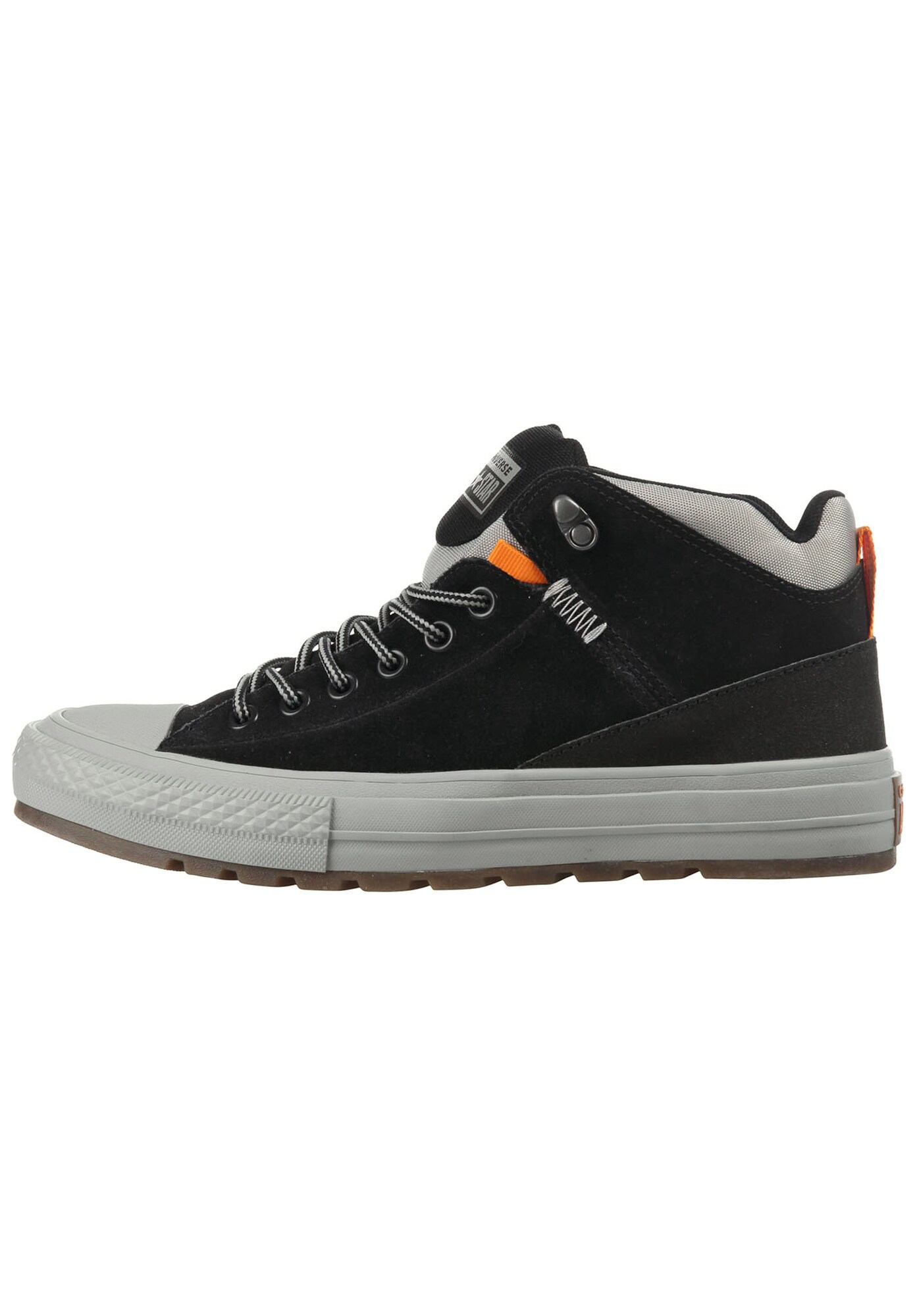 Converse Heren Sneakers Hoog Chuck Taylor All Star Street Hi Zwart Wit converse kopen in de aanbieding