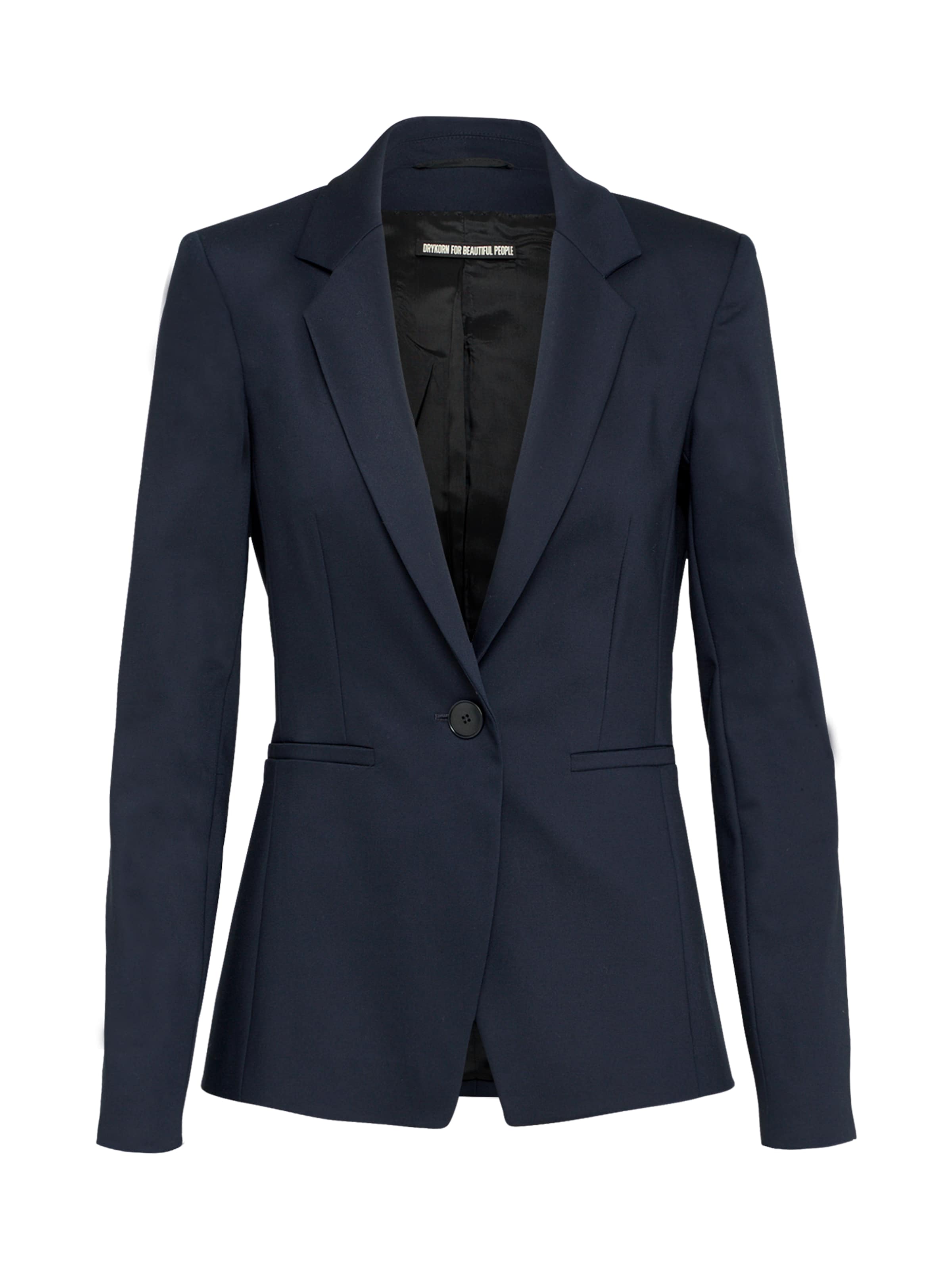 dames blazer blauw