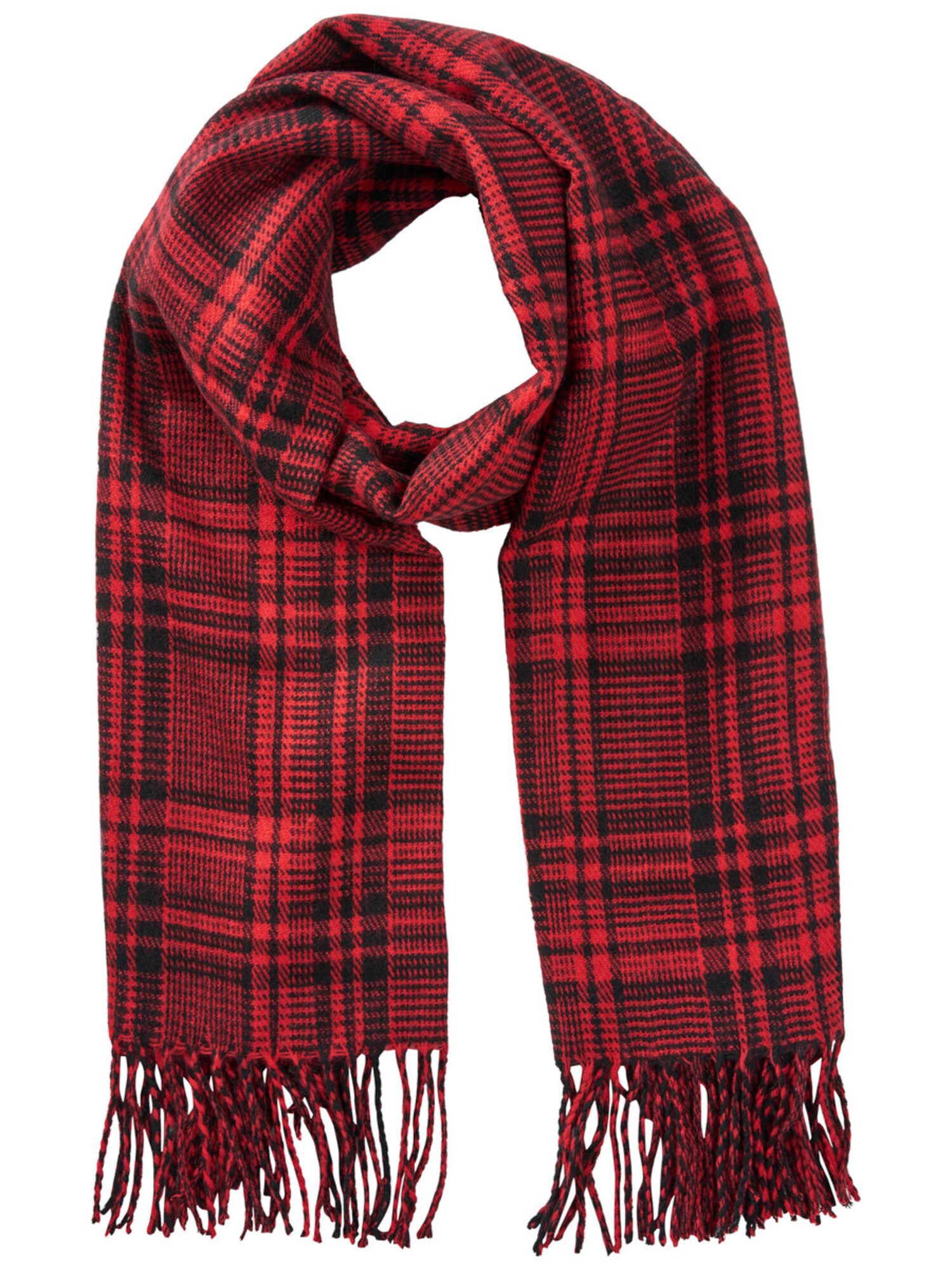 Jack And Jones Heren Sjaal Rood Zwart jack and jones kopen in de aanbieding