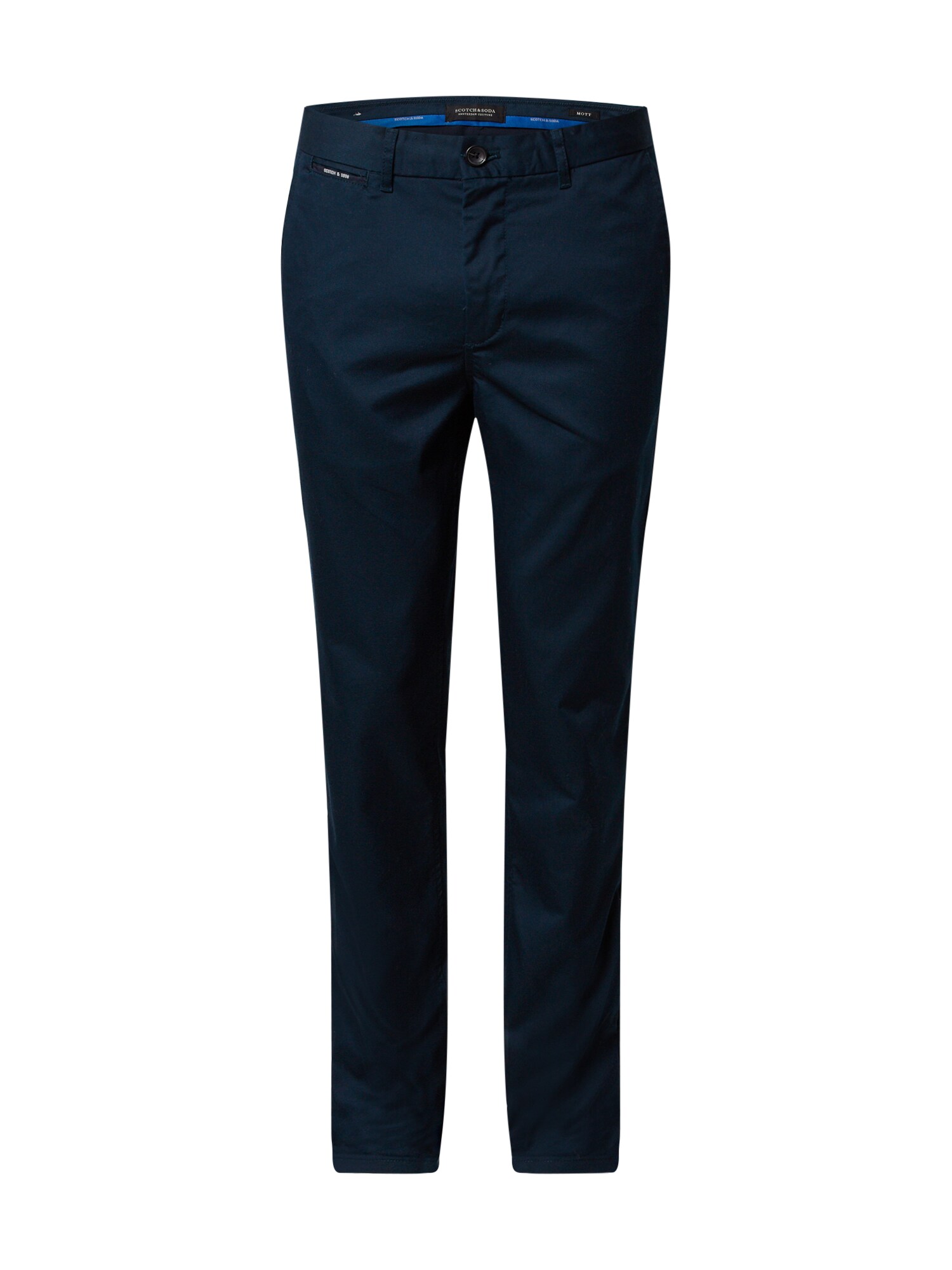 SCOTCH & SODA Chino stiliaus kelnės 'Mott'  gencijono spalva