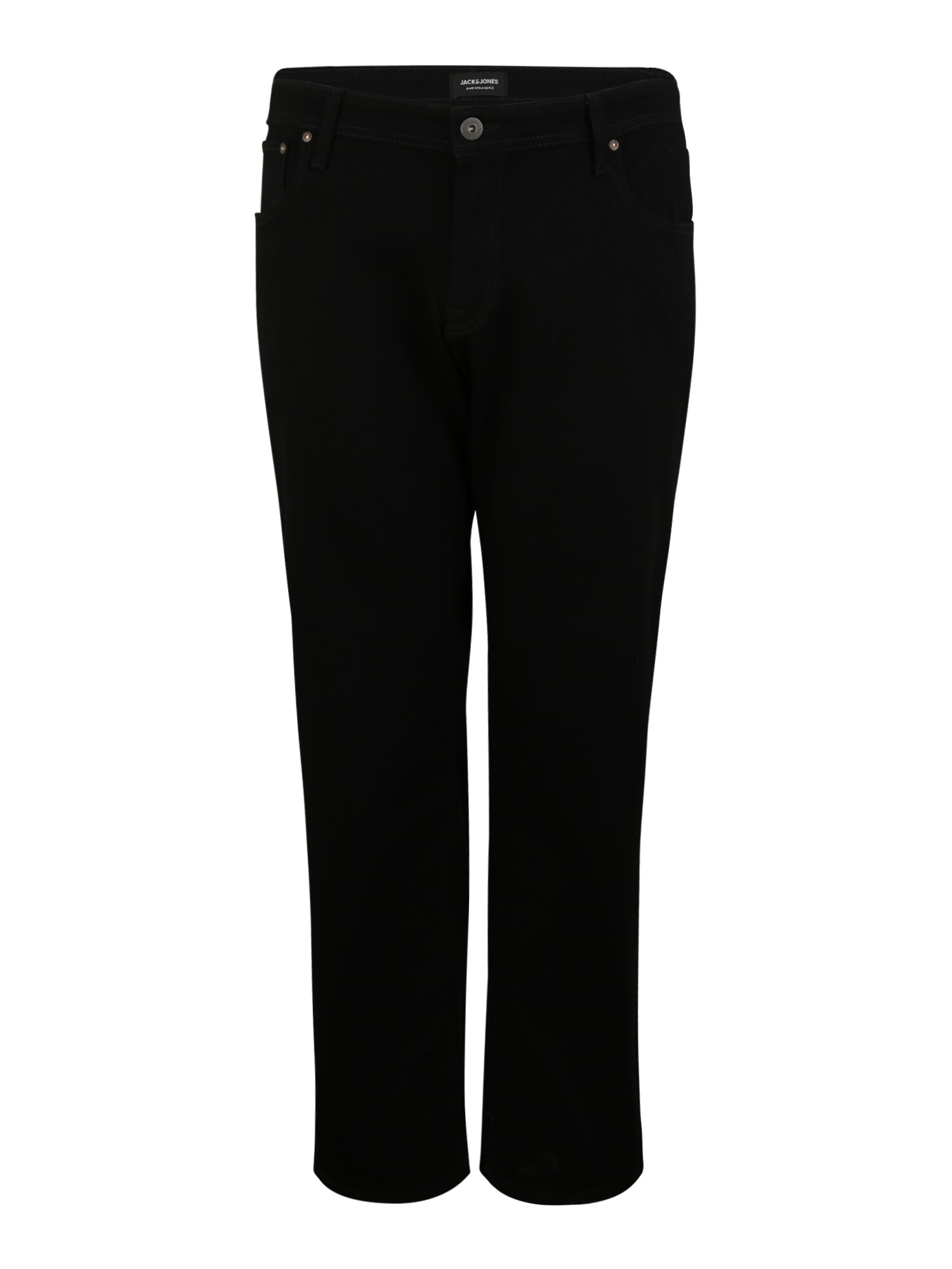 Jack & Jones Plus Calças de ganga 'Tim Original Am 816'  preto