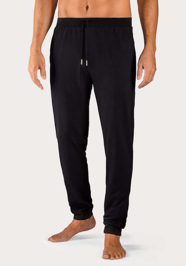 LE JOGGER, Pyžamo dlouhé, modrá & černá, obrázek 6 z 11