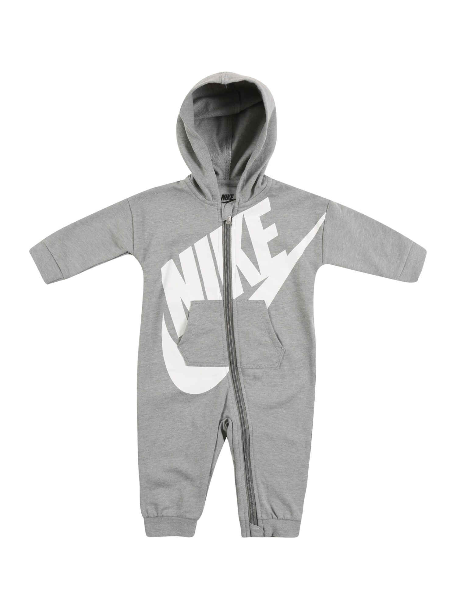 Nike Sportswear Overal 'All Day Play'  sivá melírovaná / biela