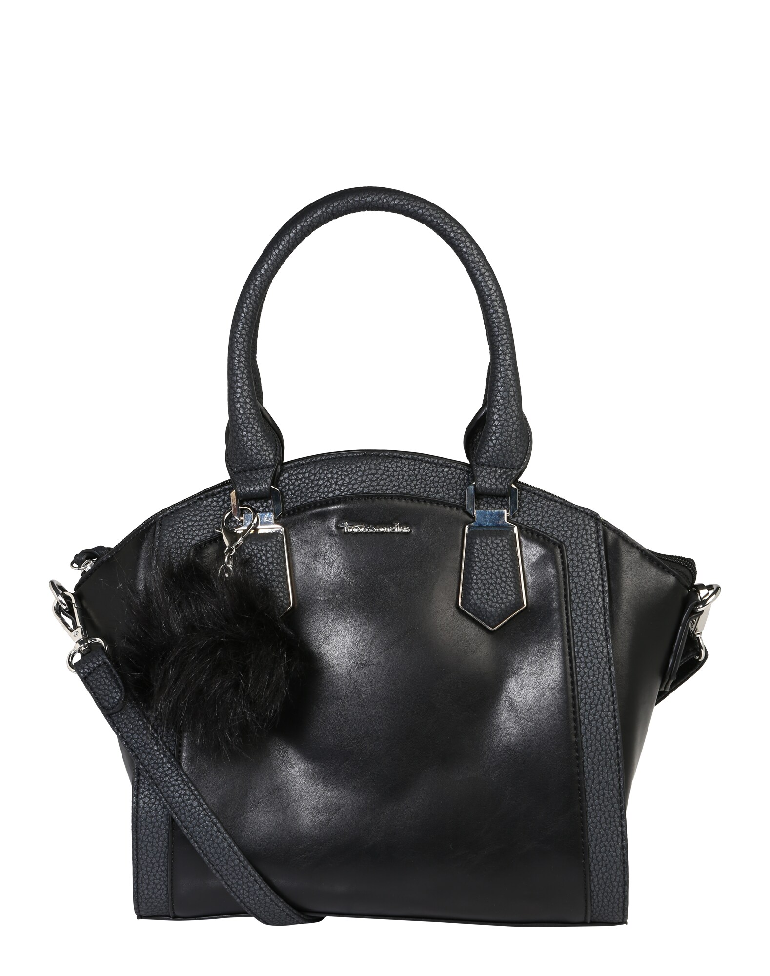 Tamaris Dames Handtas Elsa Zwart tamaris kopen in de aanbieding