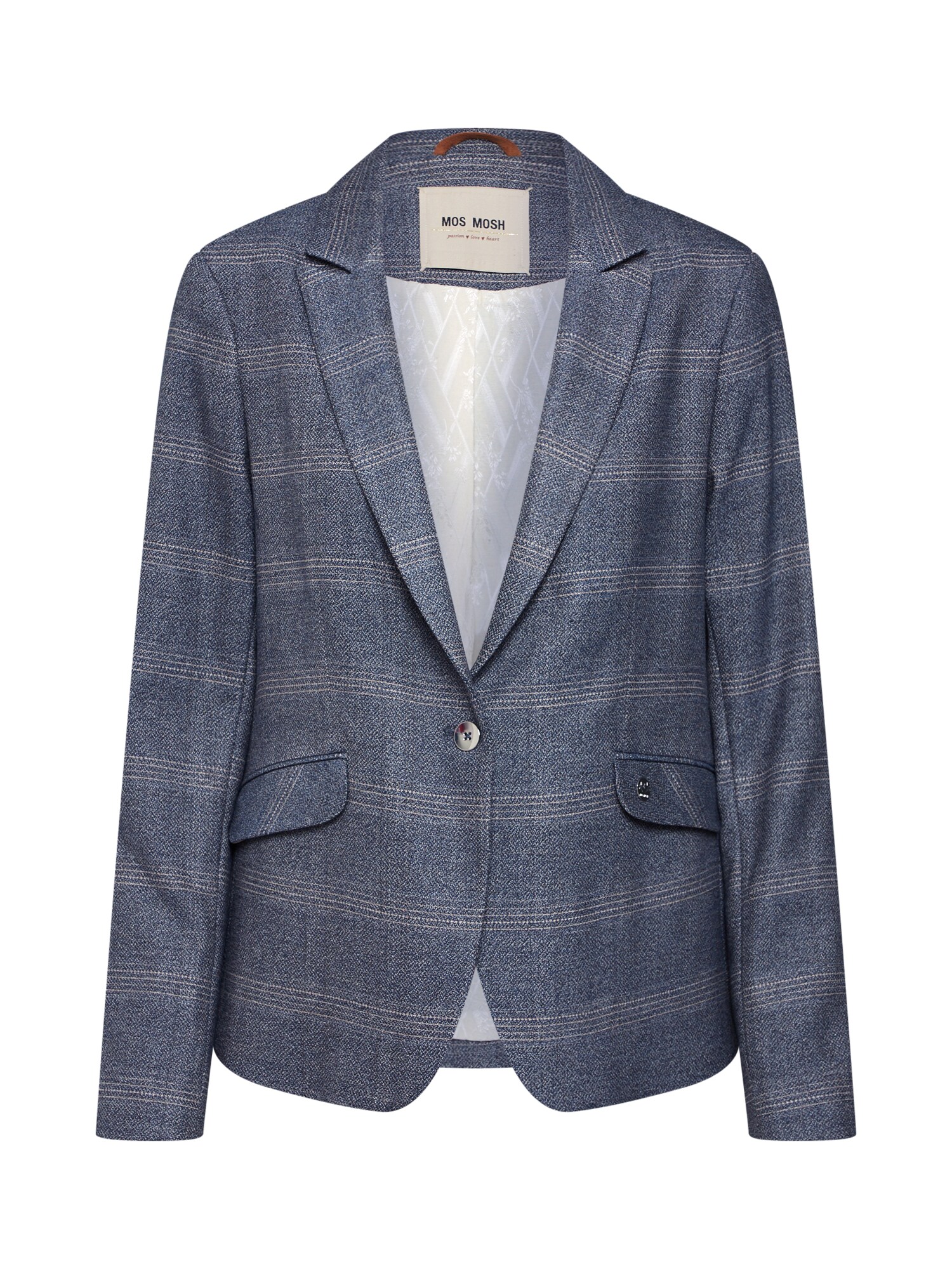 Mos Mosh Dames Blazers Blake Alisoin Indigo Offwhite mos mosh kopen in de aanbieding