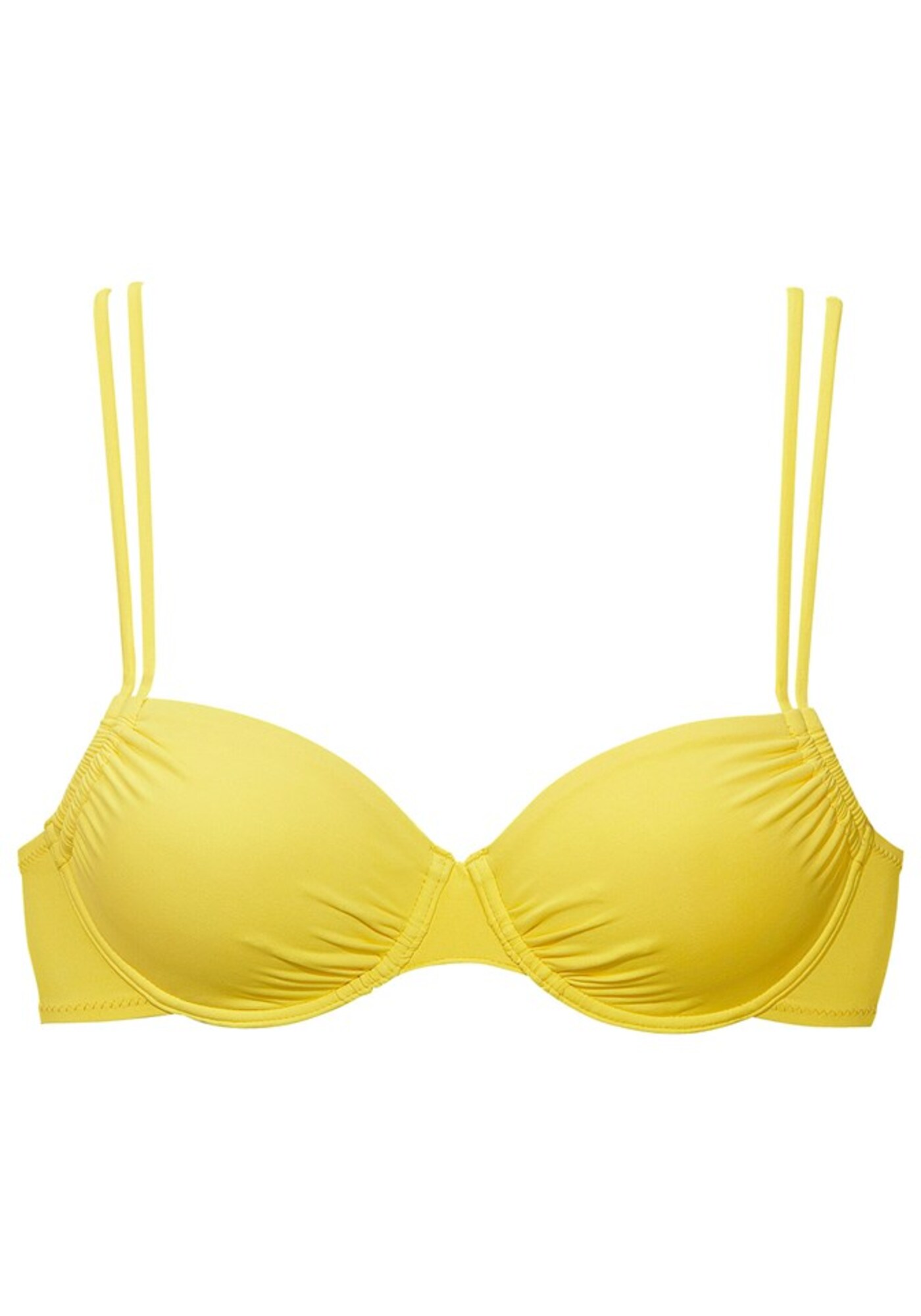 BUFFALO Bikinový top 'Happy'  žltá
